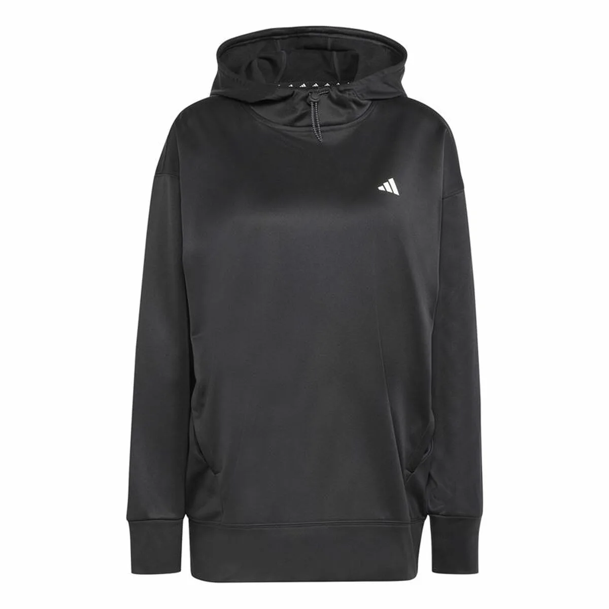 SUDADERA CON CAPUCHA MUJER ADIDAS GAME AND GO HOODIE MUJER NEGRO