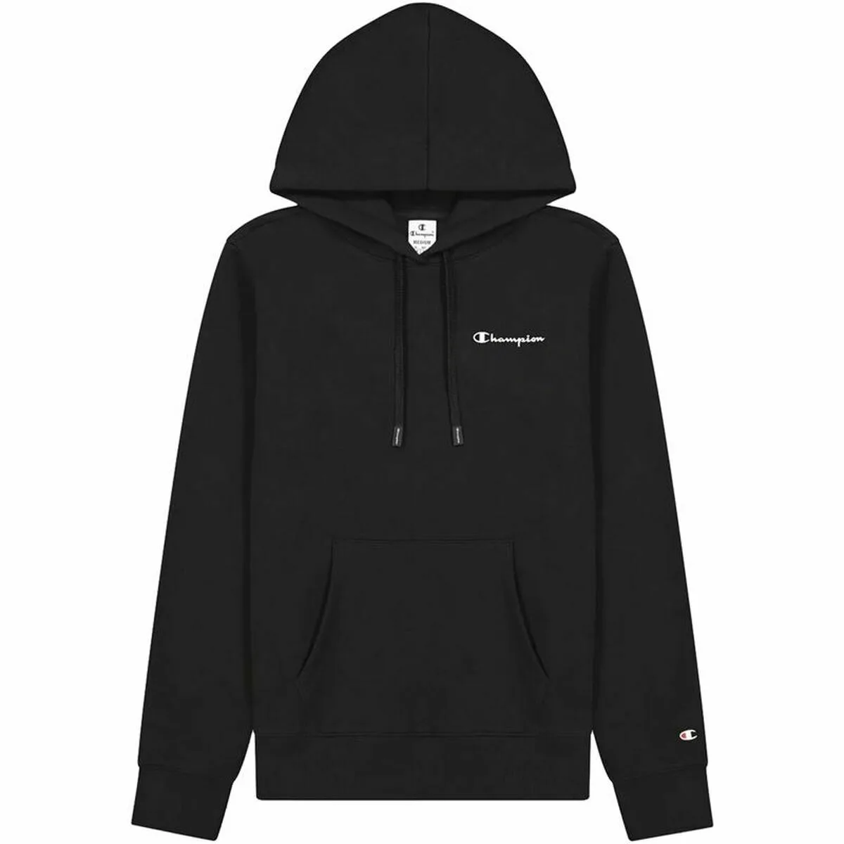 SUDADERA CON CAPUCHA MUJER CHAMPION NEGRO