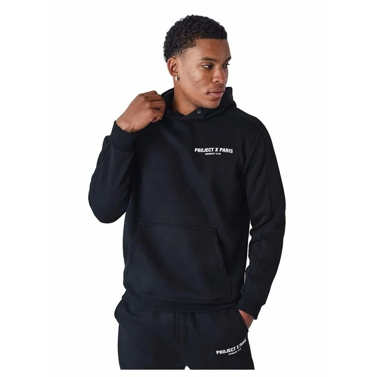 SUDADERA CON CAPUCHA HOMBRE PROJECT X PARIS PROJECT HOODIE 2422052 NEGRO