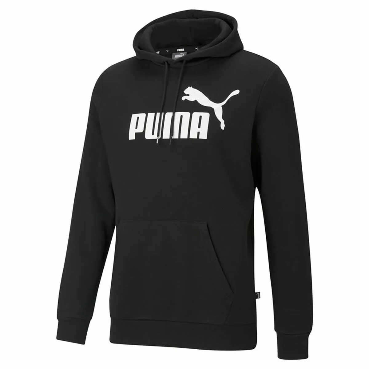 SUDADERA CON CAPUCHA HOMBRE PUMA ESS BIG LOGO NEGRO