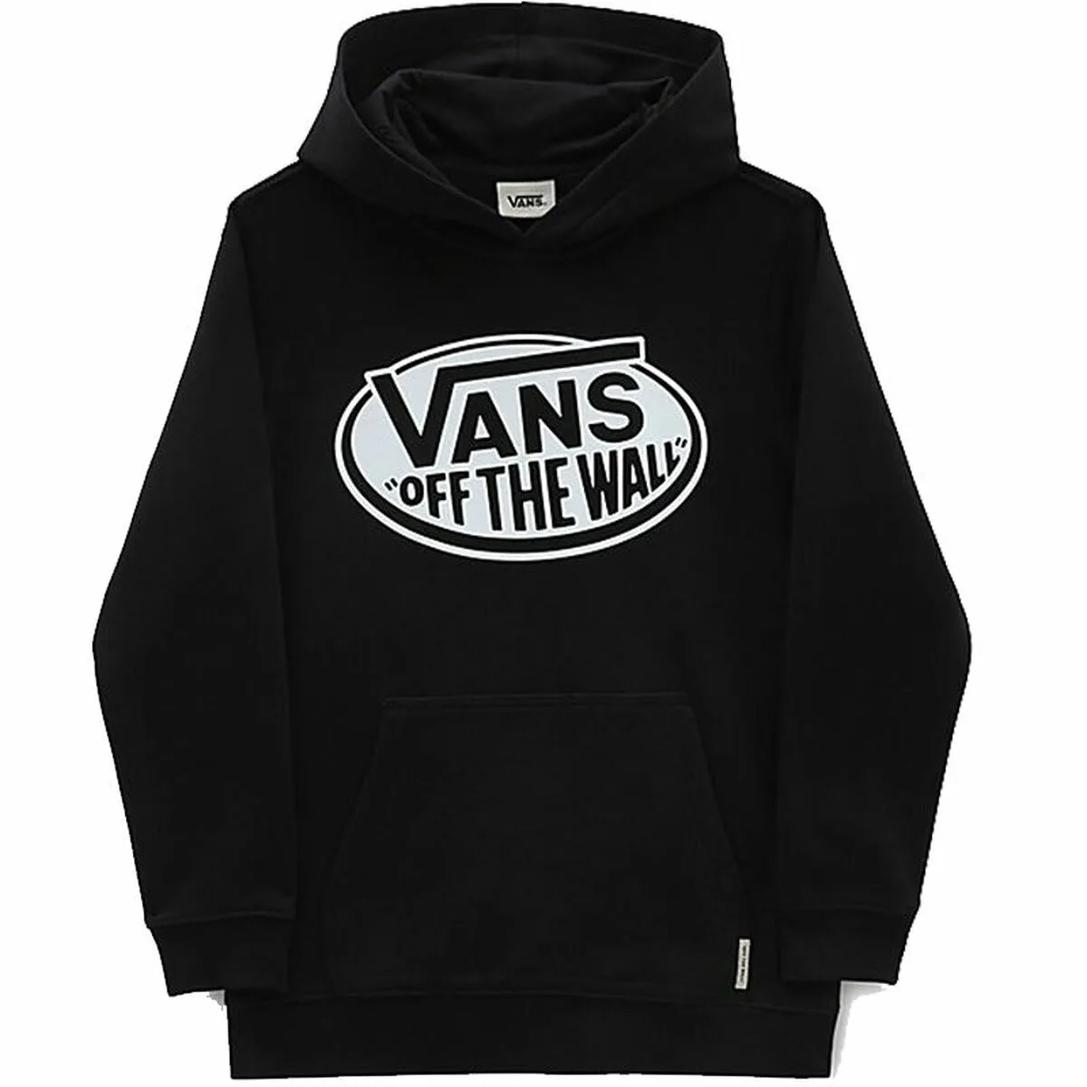 SUDADERA CON CAPUCHA HOMBRE VANS PO-B NEGRO