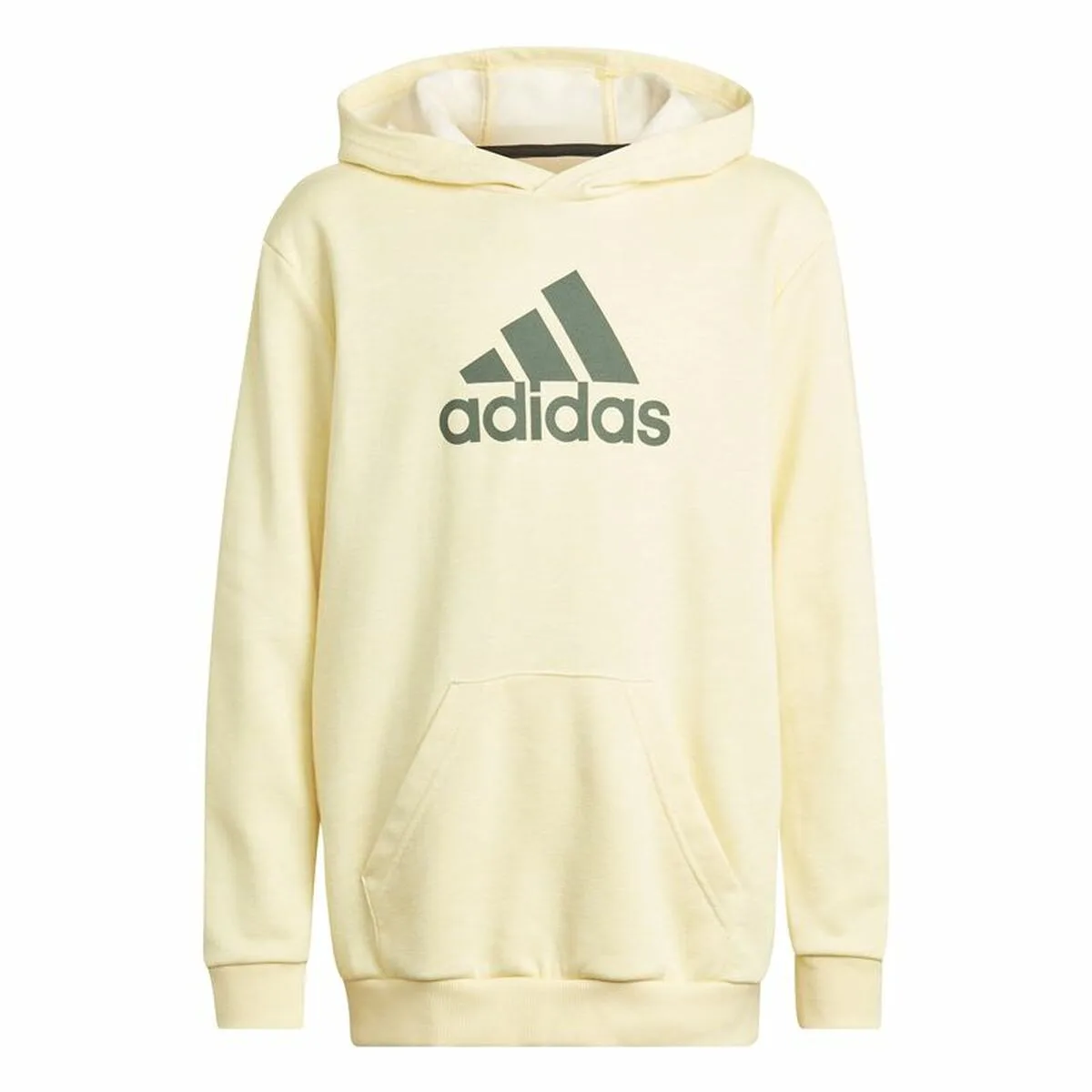 SUDADERA CON CAPUCHA UNISEX ADIDAS FUTURE ICONS BADGE OF SPORT AMARILLO