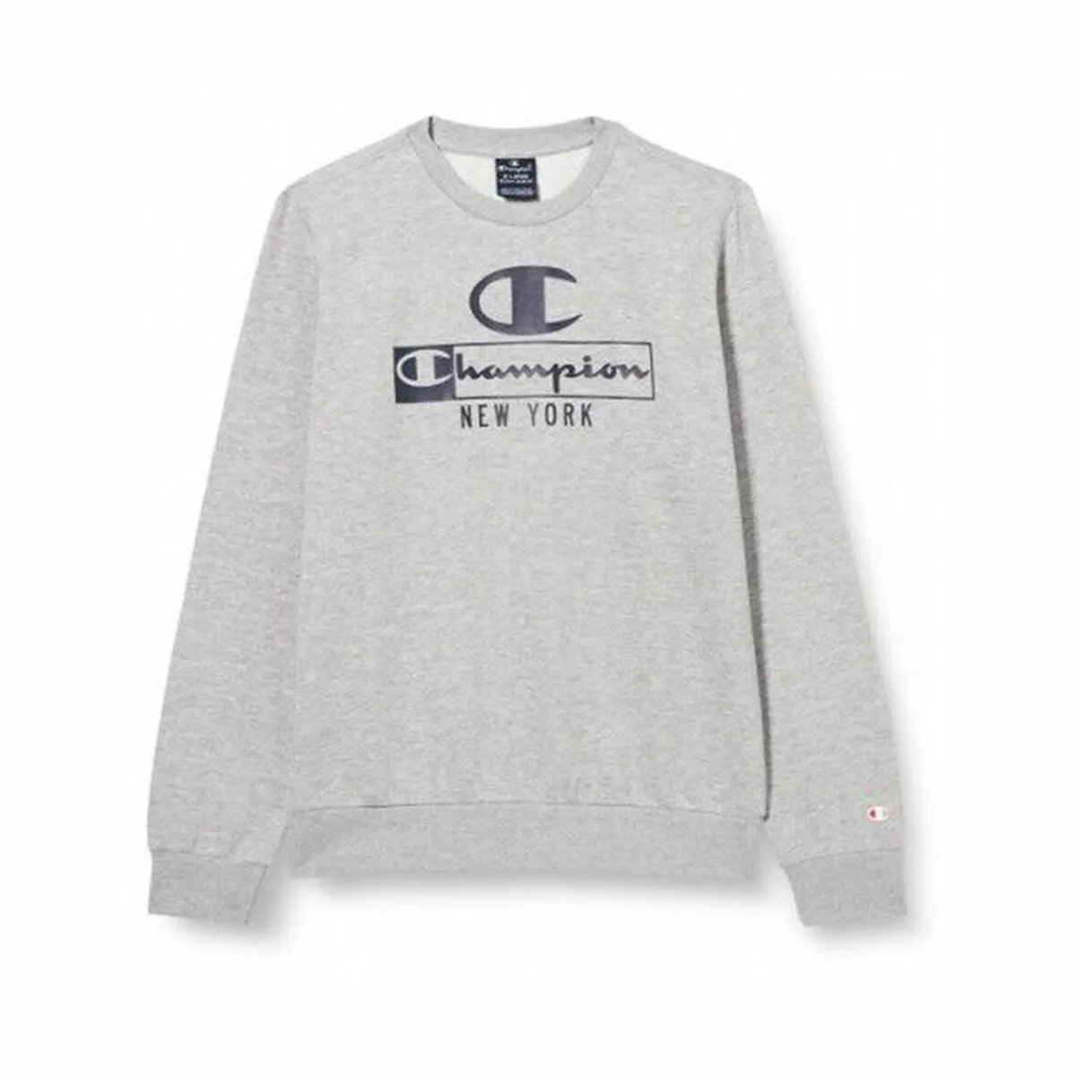 SUDADERA SIN CAPUCHA HOMBRE CHAMPION CREWNECK GRIS