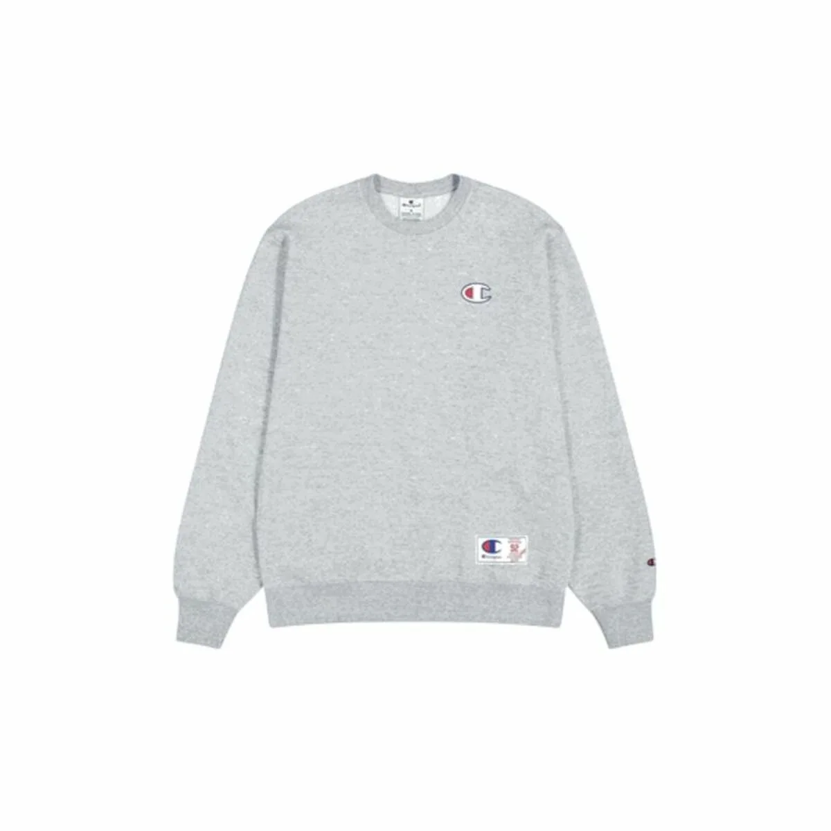 SUDADERA SIN CAPUCHA HOMBRE CHAMPION GRIS CLARO