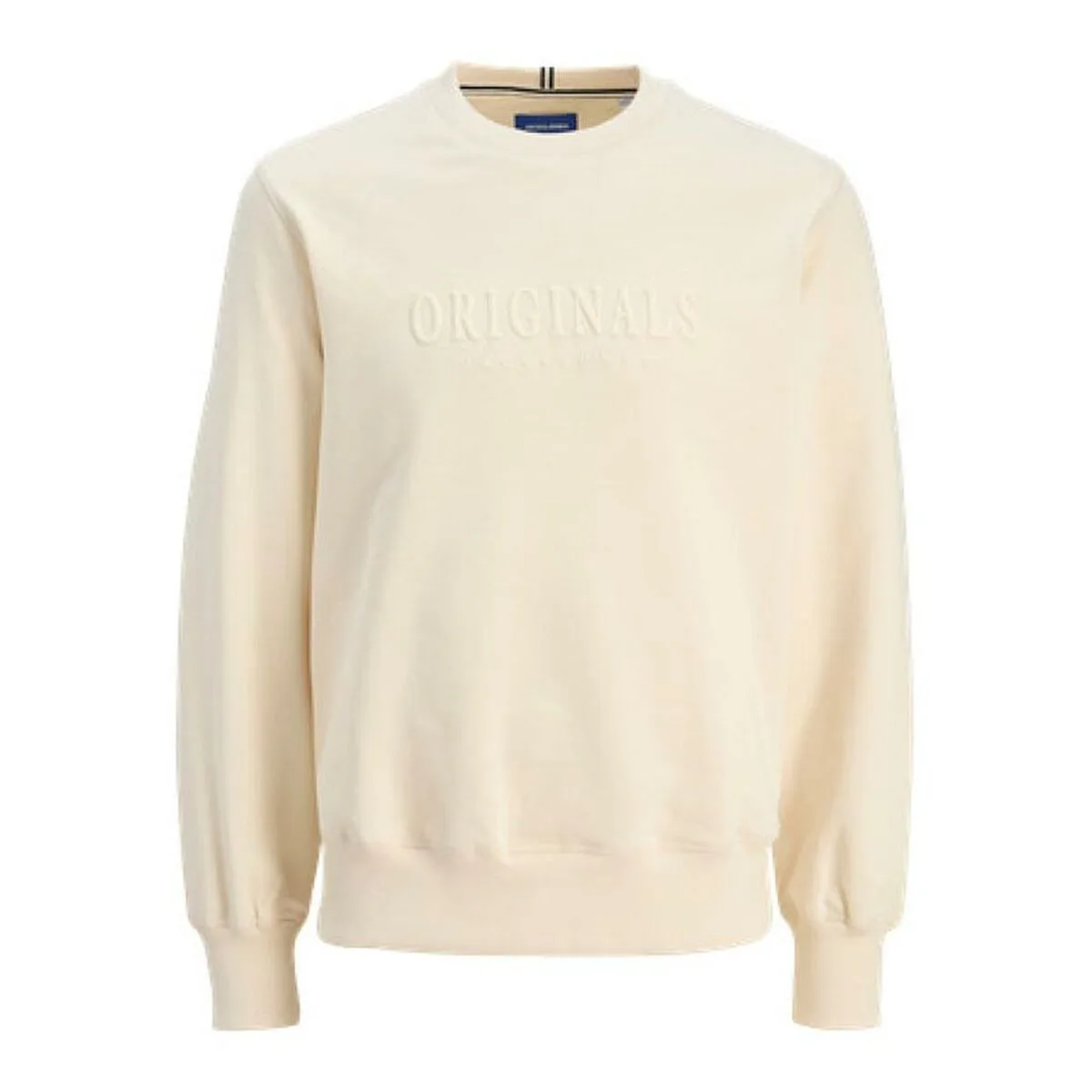 SUDADERA SIN CAPUCHA HOMBRE JACK & JONES JORFREDERIKSBERG BLANCO