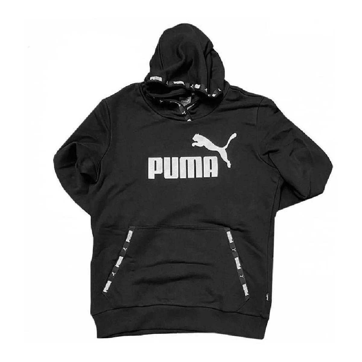 SUDADERA SIN CAPUCHA HOMBRE PUMA POWER NEGRO