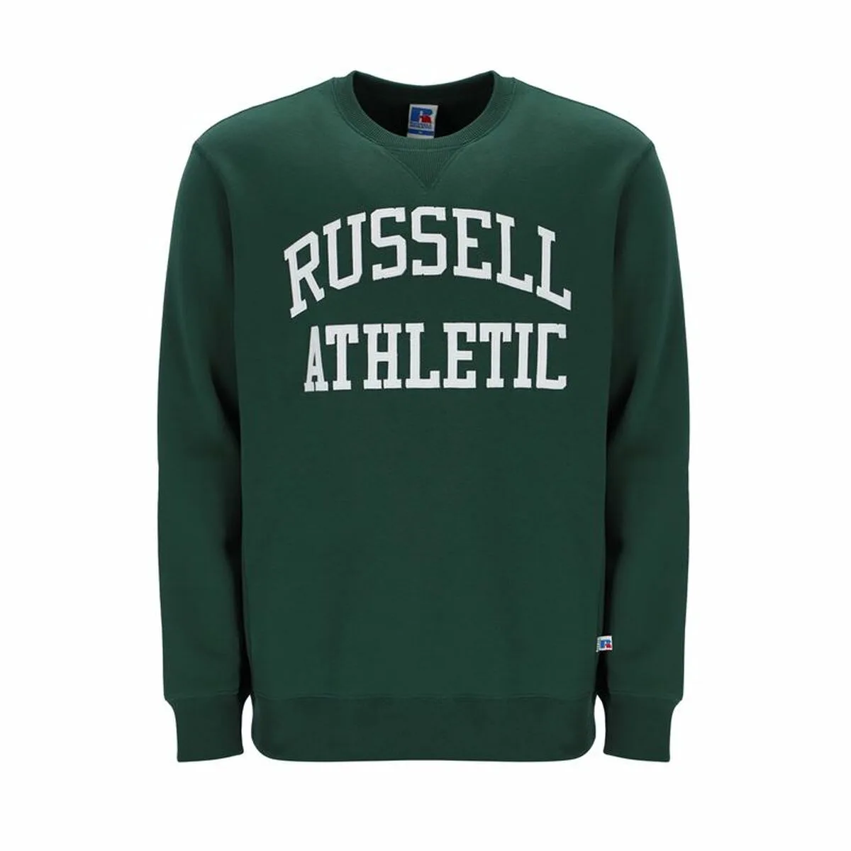 SUDADERA SIN CAPUCHA HOMBRE RUSSELL ATHLETIC ICONIC VERDE