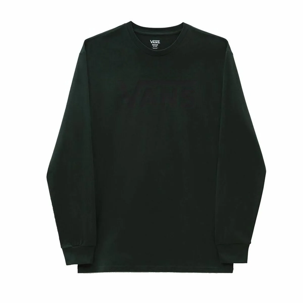 SUDADERA SIN CAPUCHA HOMBRE VANS CLASSIC LS VERDE
