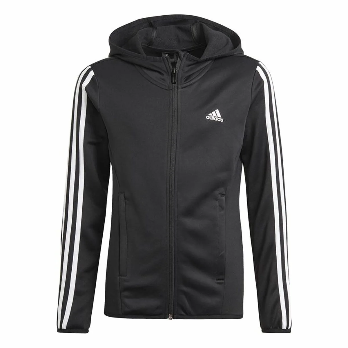 SUDADERA CON CAPUCHA NIÑA ADIDAS DESIGNED TO MOVE NEGRO