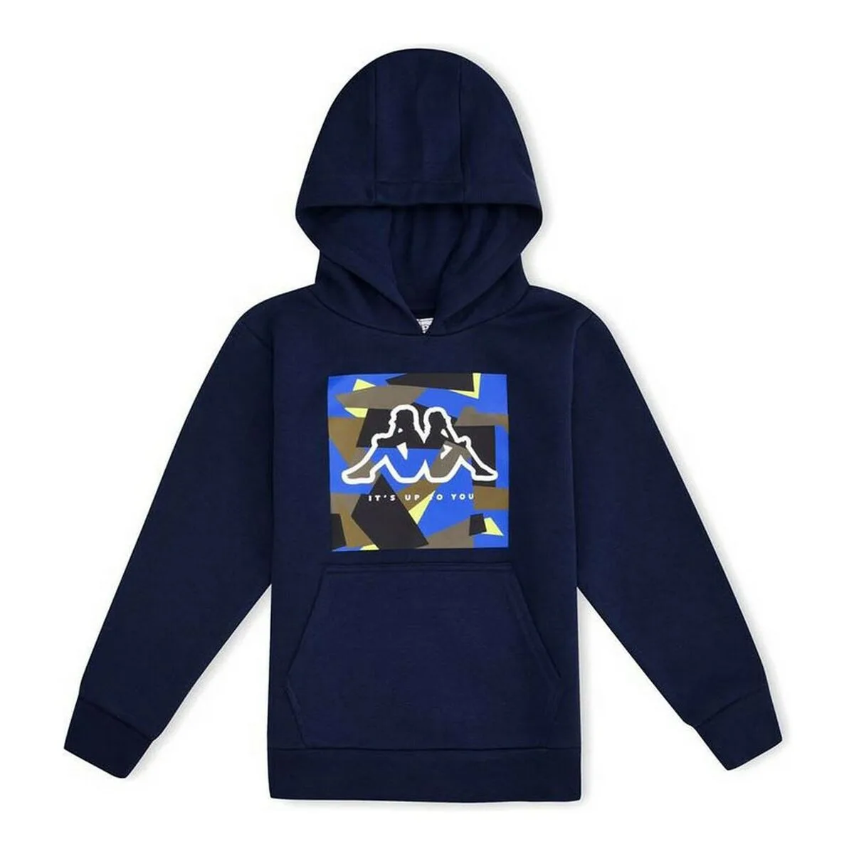 SUDADERA INFANTIL KAPPA CLOT AZUL OSCURO