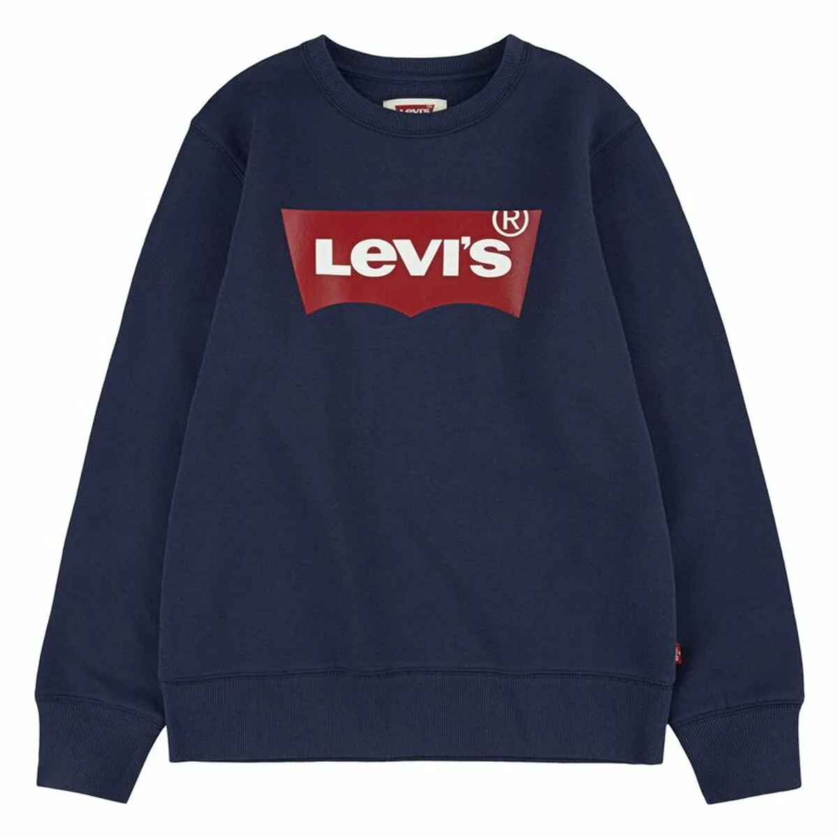 SUDADERA INFANTIL LEVI'S BATWING BLANCO AZUL OSCURO