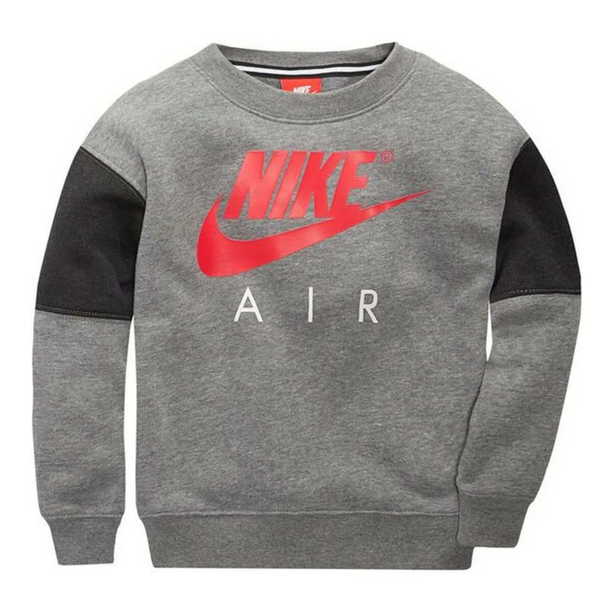 SUDADERA INFANTIL NIKE  376S-GEH GRIS