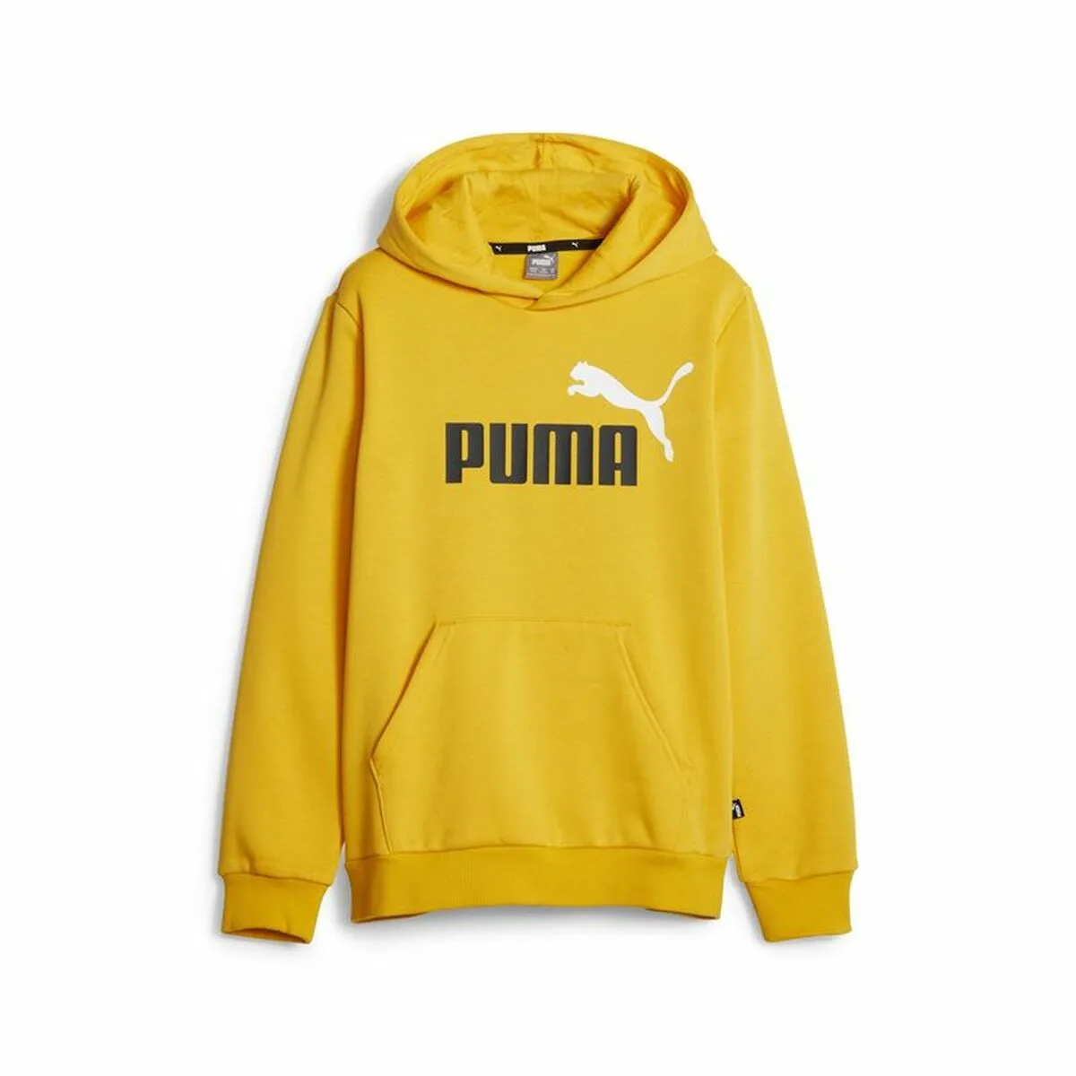SUDADERA INFANTIL PUMA ESS+ 2 COL BIG LOGO AMARILLO