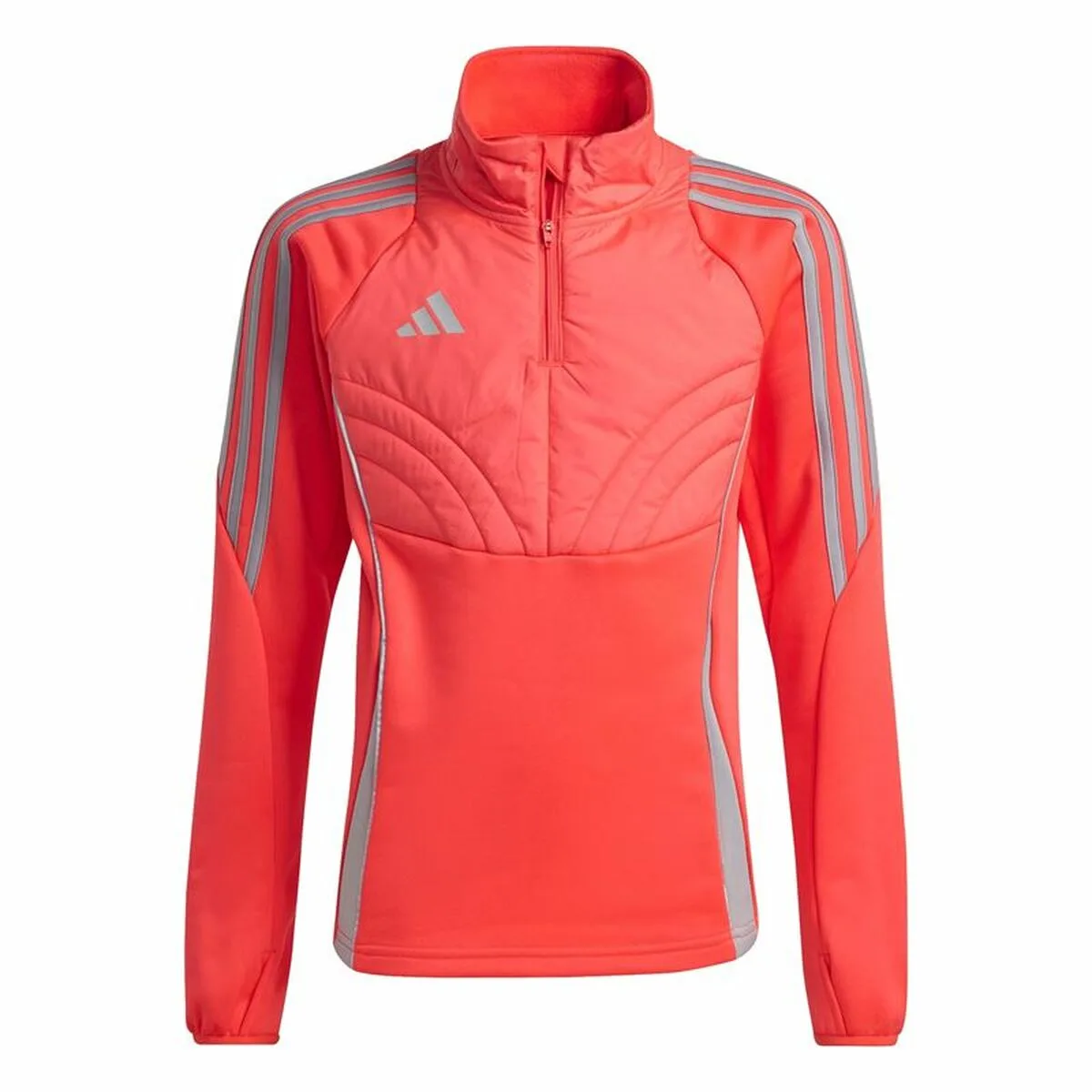 SUDADERA SIN CAPUCHA NIÑA ADIDAS TIRO24 WINTERIZED ROJO