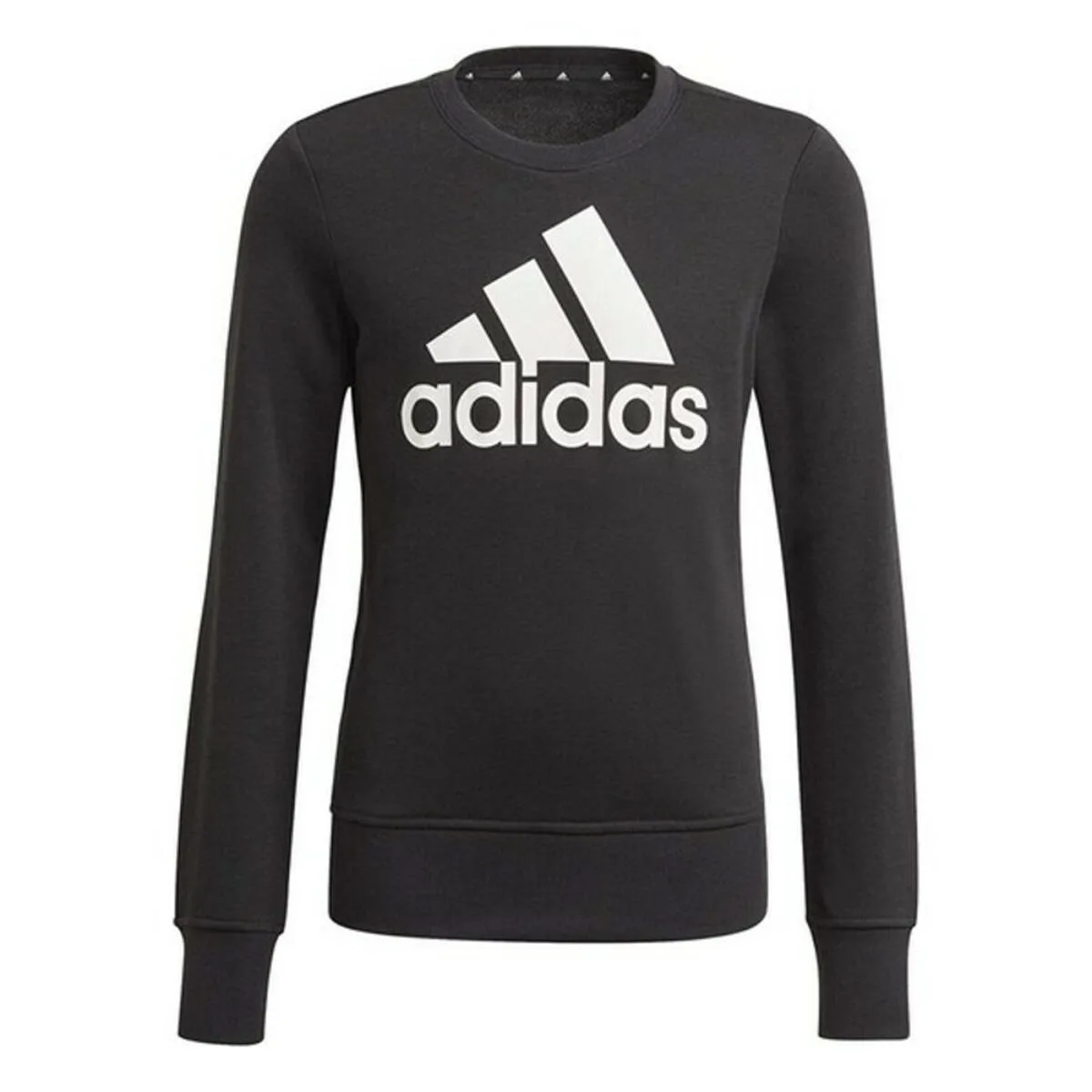 SUDADERA SIN CAPUCHA NIÑA  G BL SWT ADIDAS  GP0040 NEGRO