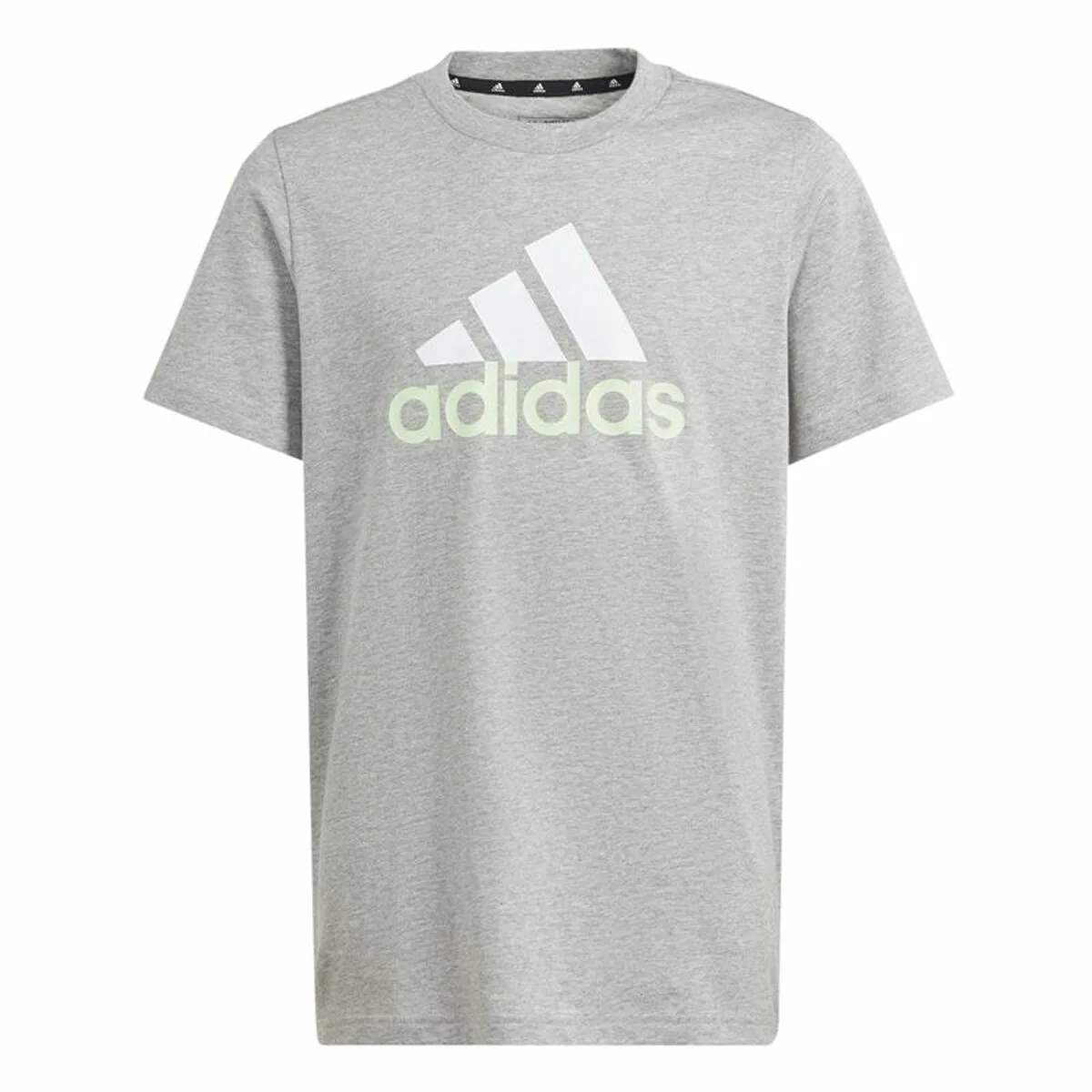 CAMISETA DE MANGA CORTA ADIDAS BIG LOGO 2 GRIS