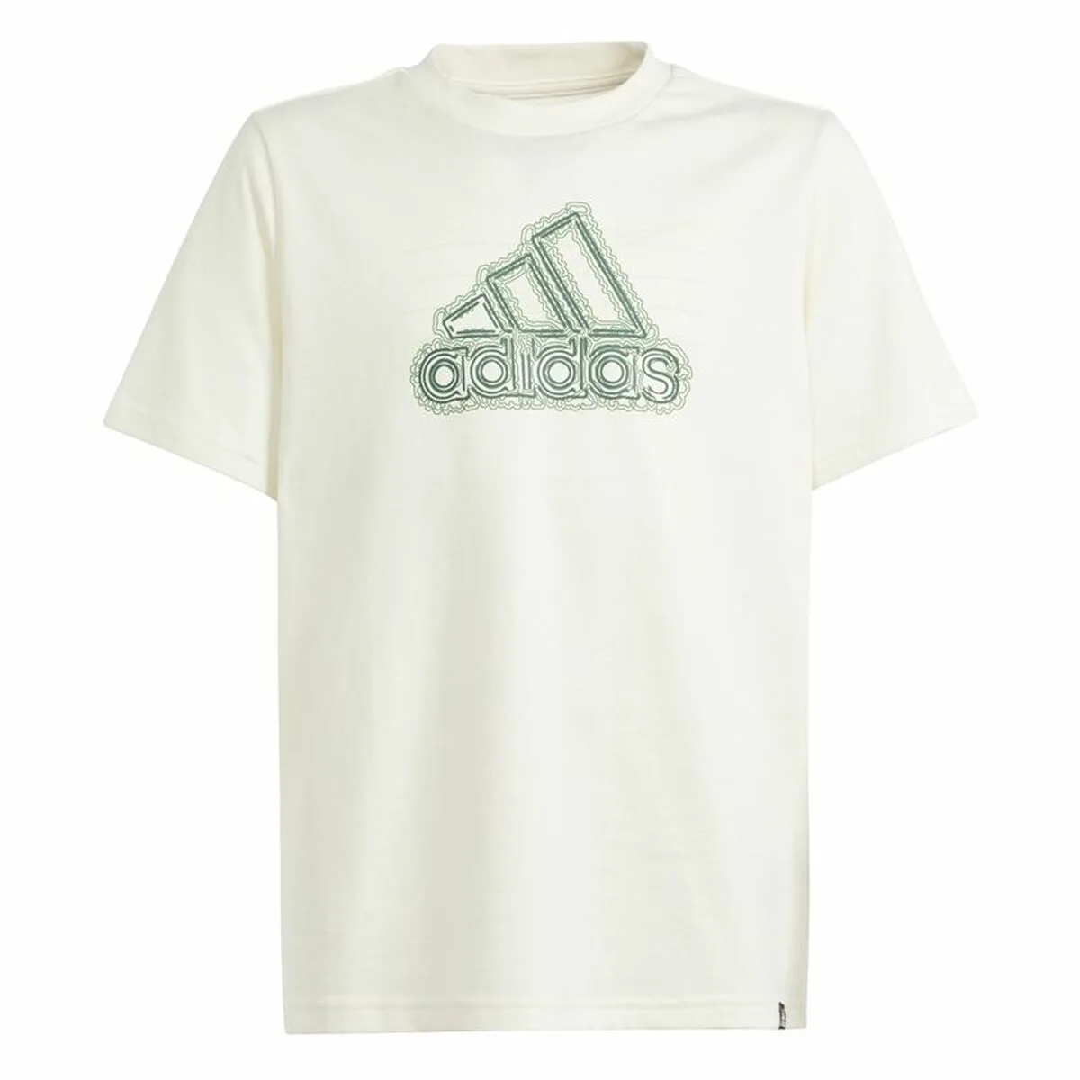 CAMISETA DE MANGA CORTA ADIDAS TABLE GROWTH BEIGE