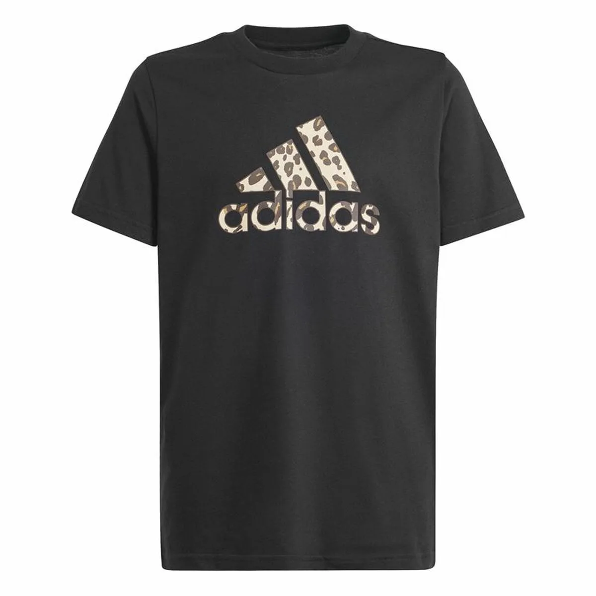 CAMISETA DE MANGA CORTA INFANTIL ADIDAS ANIMAL NEGRO