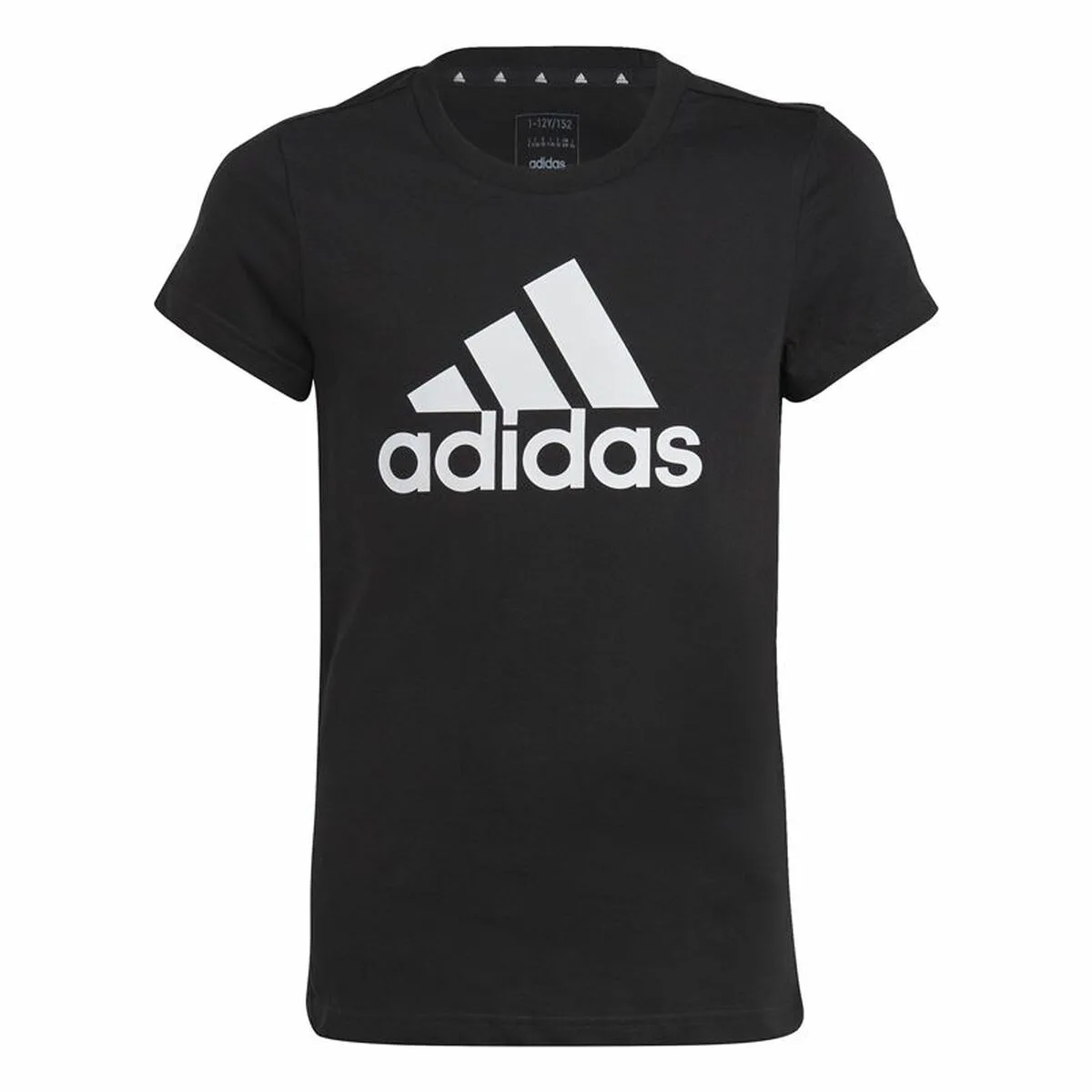 CAMISETA DE MANGA CORTA INFANTIL ADIDAS ESSENTIALS NEGRO