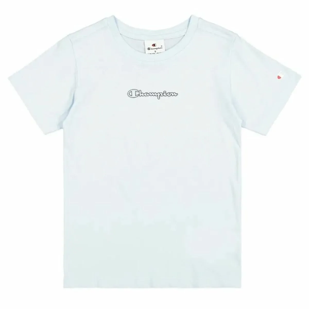 CAMISETA DE MANGA CORTA INFANTIL CHAMPION AZUL