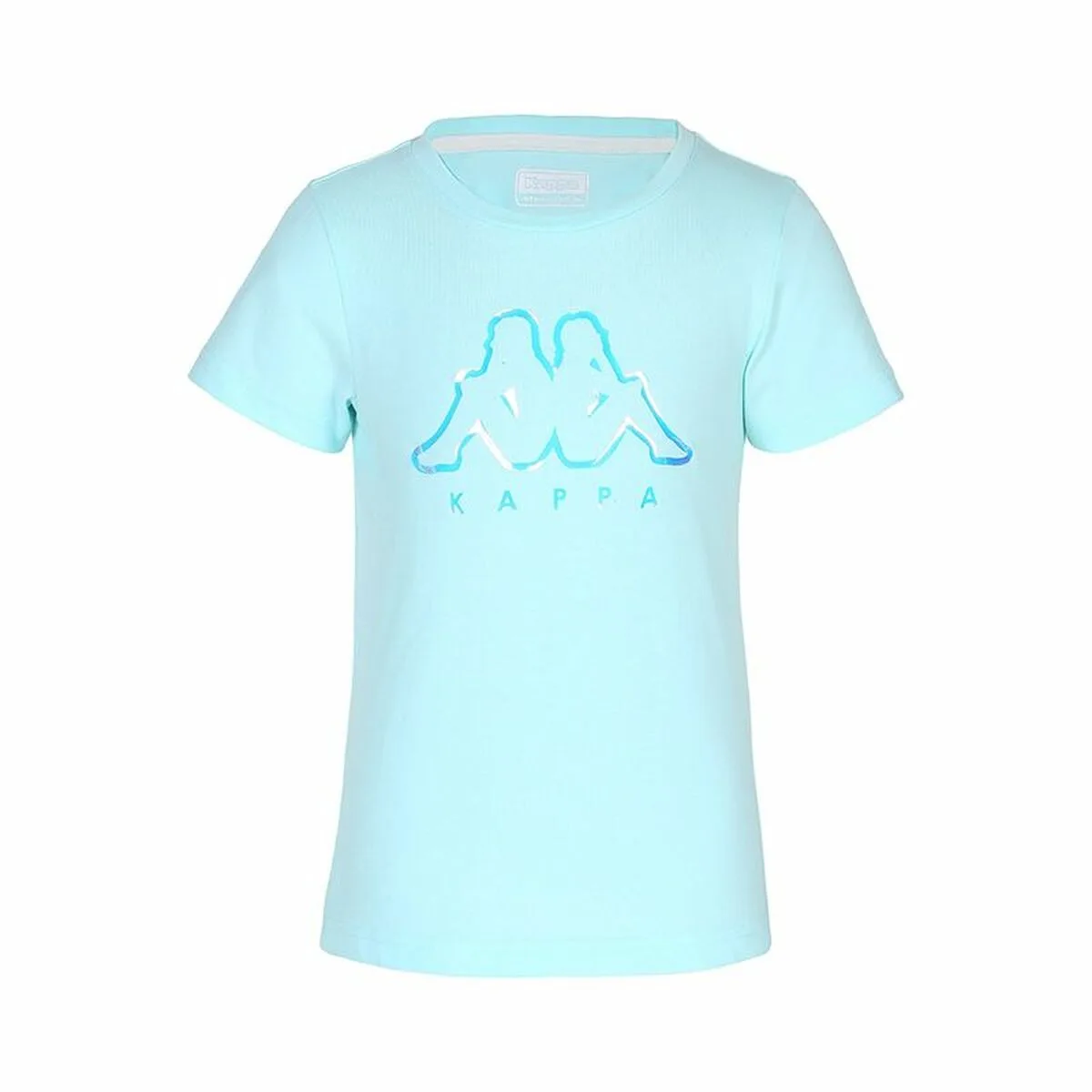 CAMISETA DE MANGA CORTA INFANTIL KAPPA QUISSY BLUE AGUAMARINA
