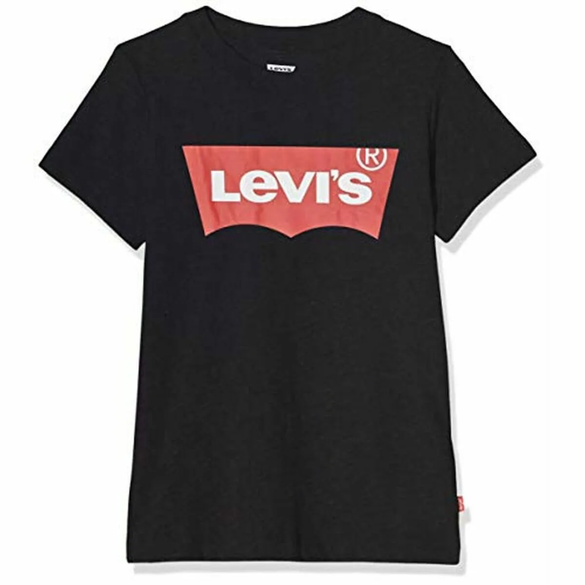 CAMISETA DE MANGA CORTA NIÑO LEVI'S 8157 NEGRO (14 AÑOS)