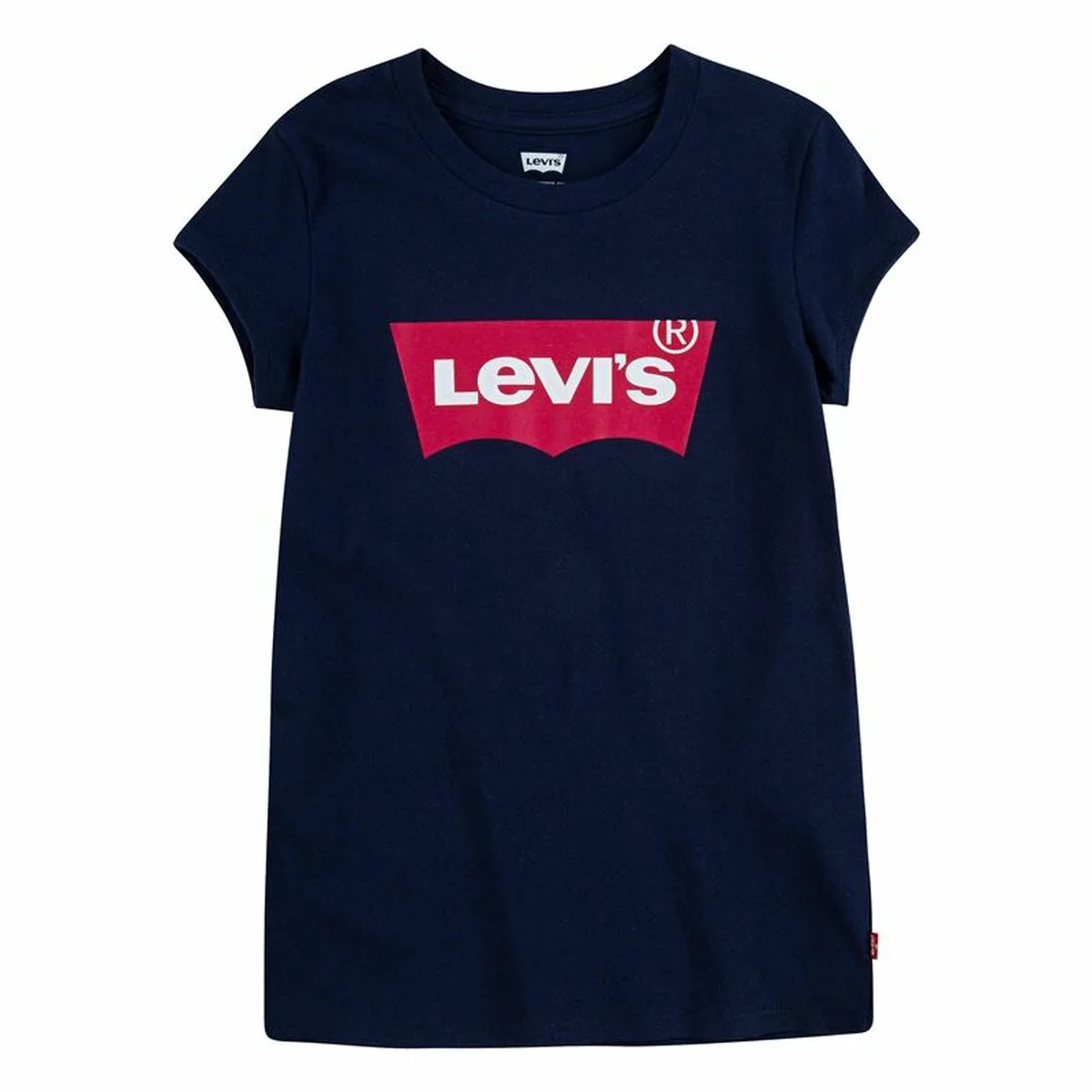 CAMISETA DE MANGA CORTA INFANTIL LEVI'S BATWING AZUL OSCURO