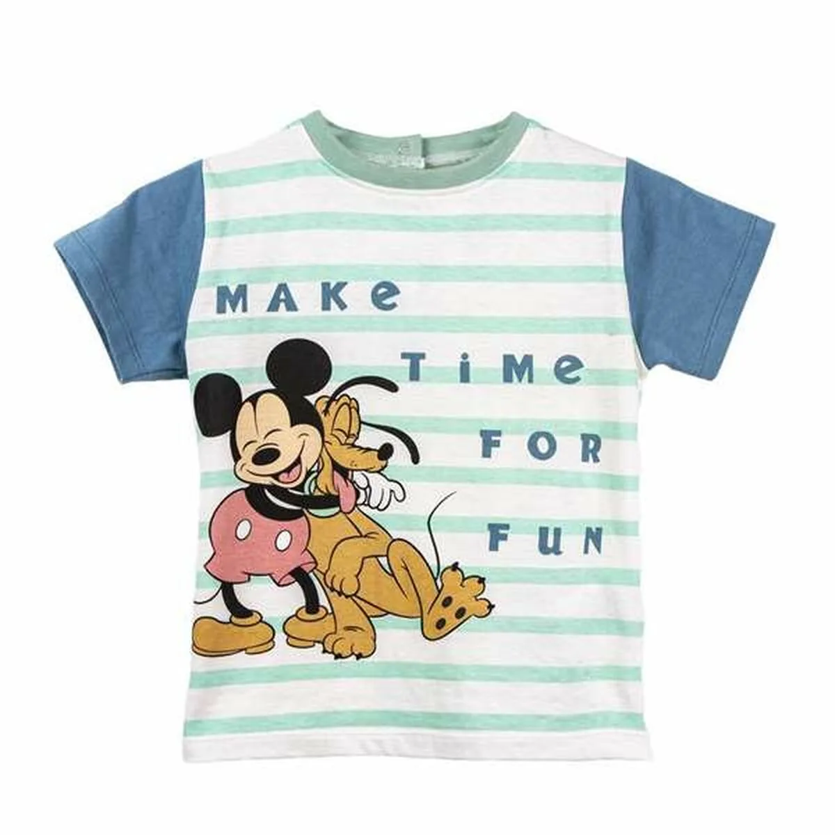 CAMISETA DE MANGA CORTA INFANTIL MICKEY MOUSE MULTICOLOR 18 MESES