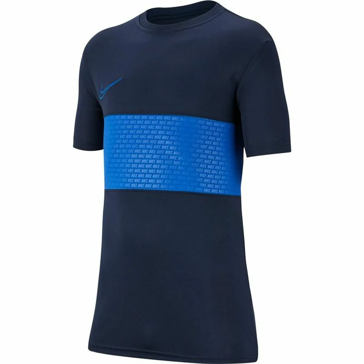 CAMISETA DE MANGA CORTA INFANTIL NIKE DRI-FIT ACADEMY AZUL