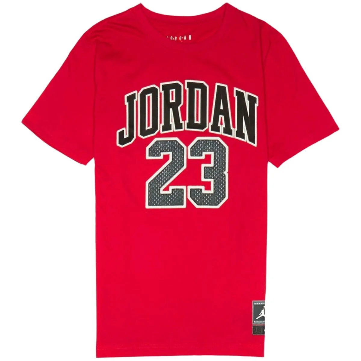 CAMISETA DE MANGA CORTA INFANTIL NIKE JDB PRACTICE FLIGHT 95A088 R78 ROJO
