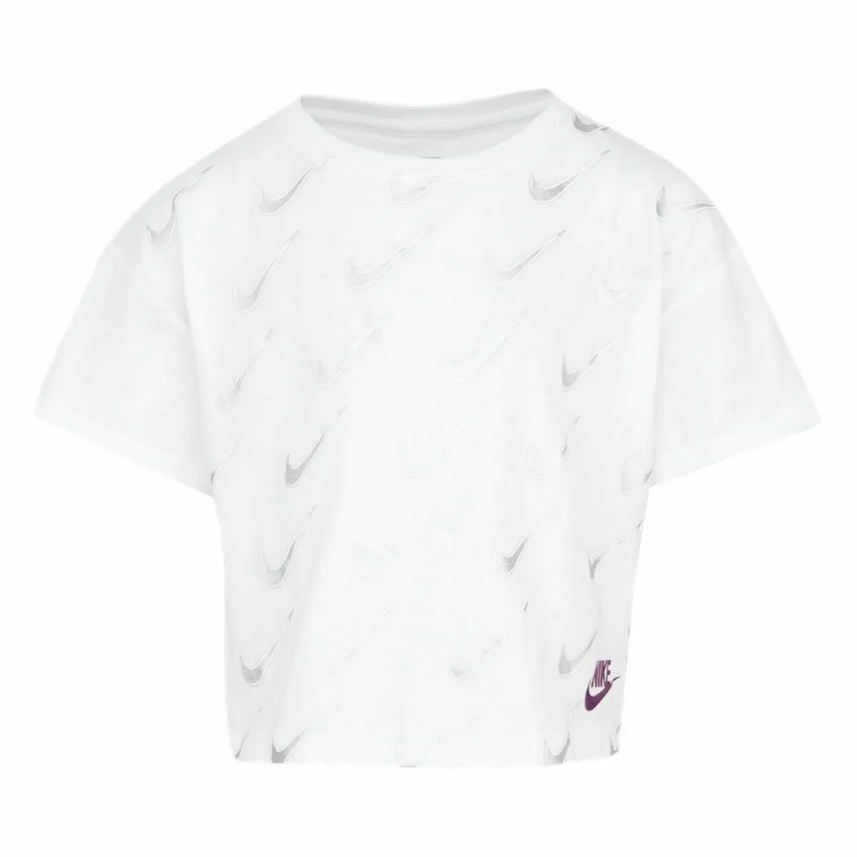 CAMISETA DE MANGA CORTA INFANTIL NIKE SB ICON BLANCO