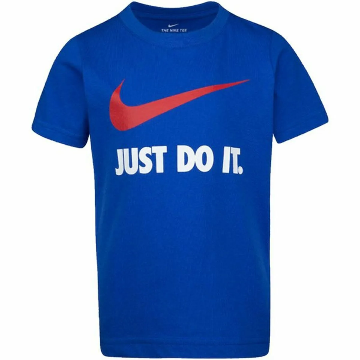 CAMISETA DE MANGA CORTA INFANTIL NIKE SWOOSH AZUL