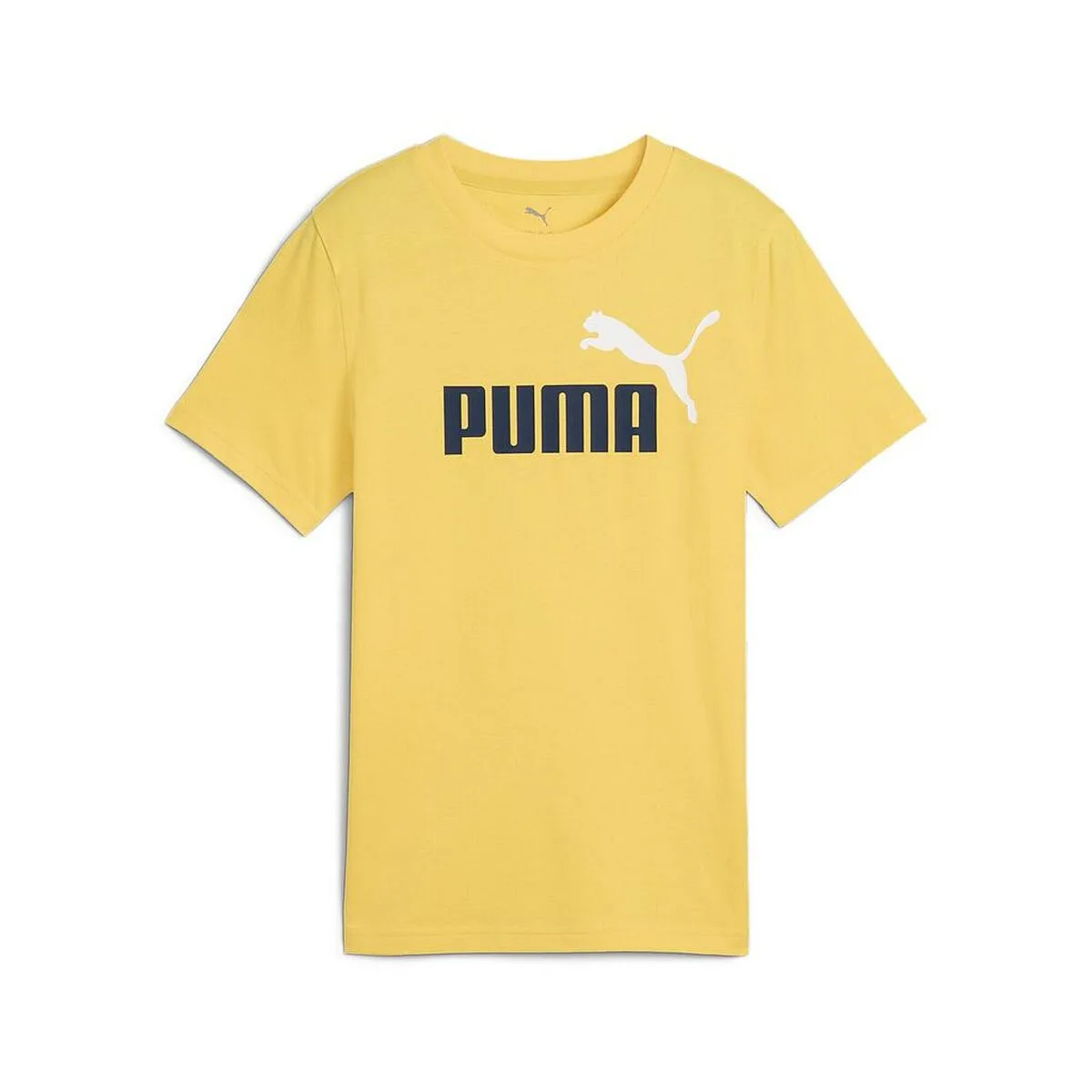 CAMISETA DE MANGA CORTA INFANTIL PUMA ESS 2 COLOR NO.1 LOGO TEE B 685778 55 AMARILLO