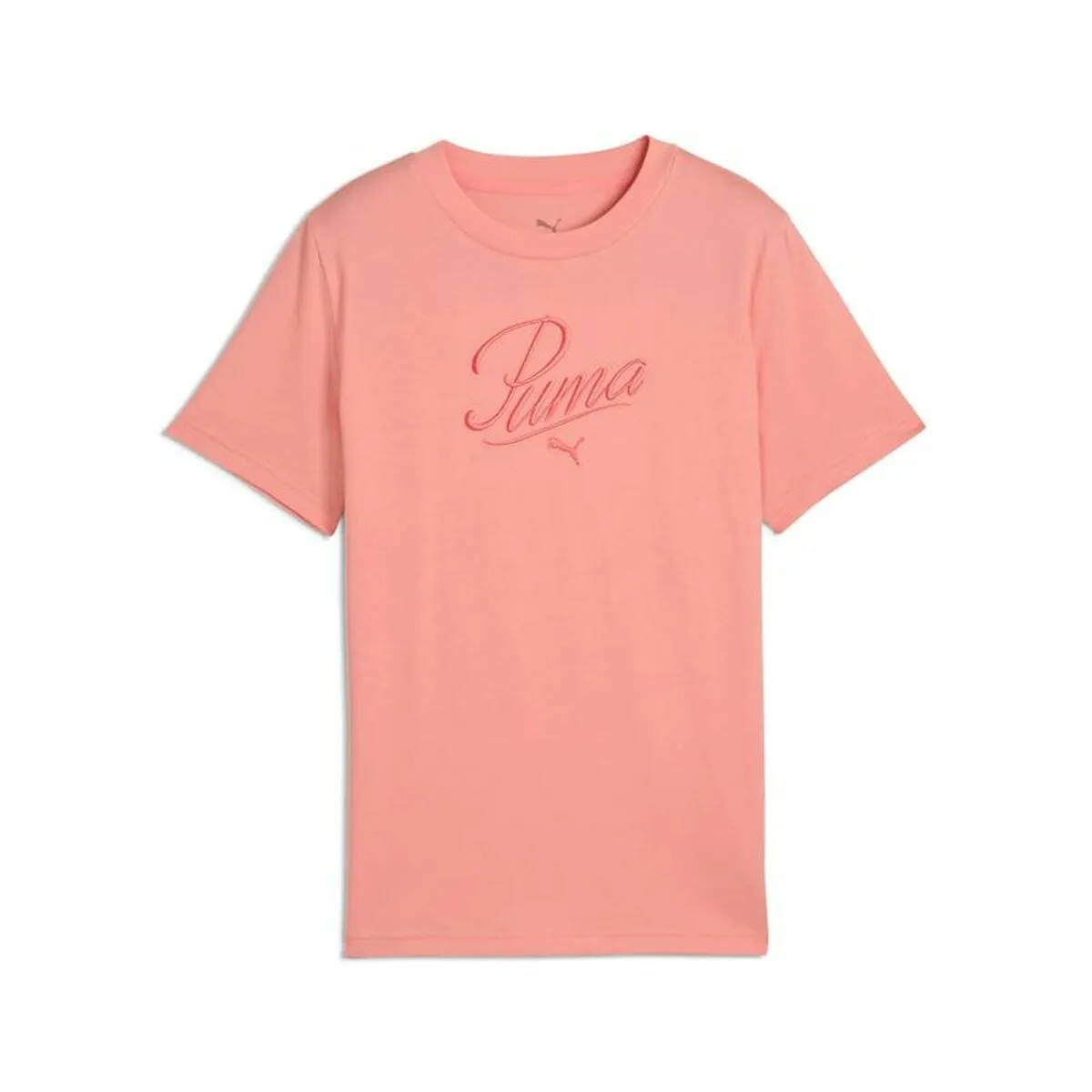 CAMISETA DE MANGA CORTA INFANTIL PUMA ESSENTIALS ROSA