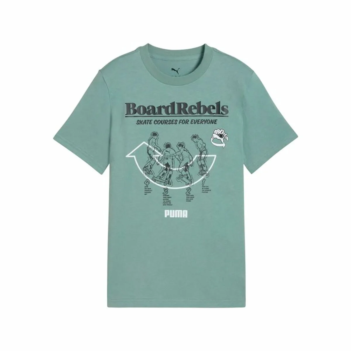 CAMISETA DE MANGA CORTA INFANTIL PUMA MID90S GRAPHIC TEE I