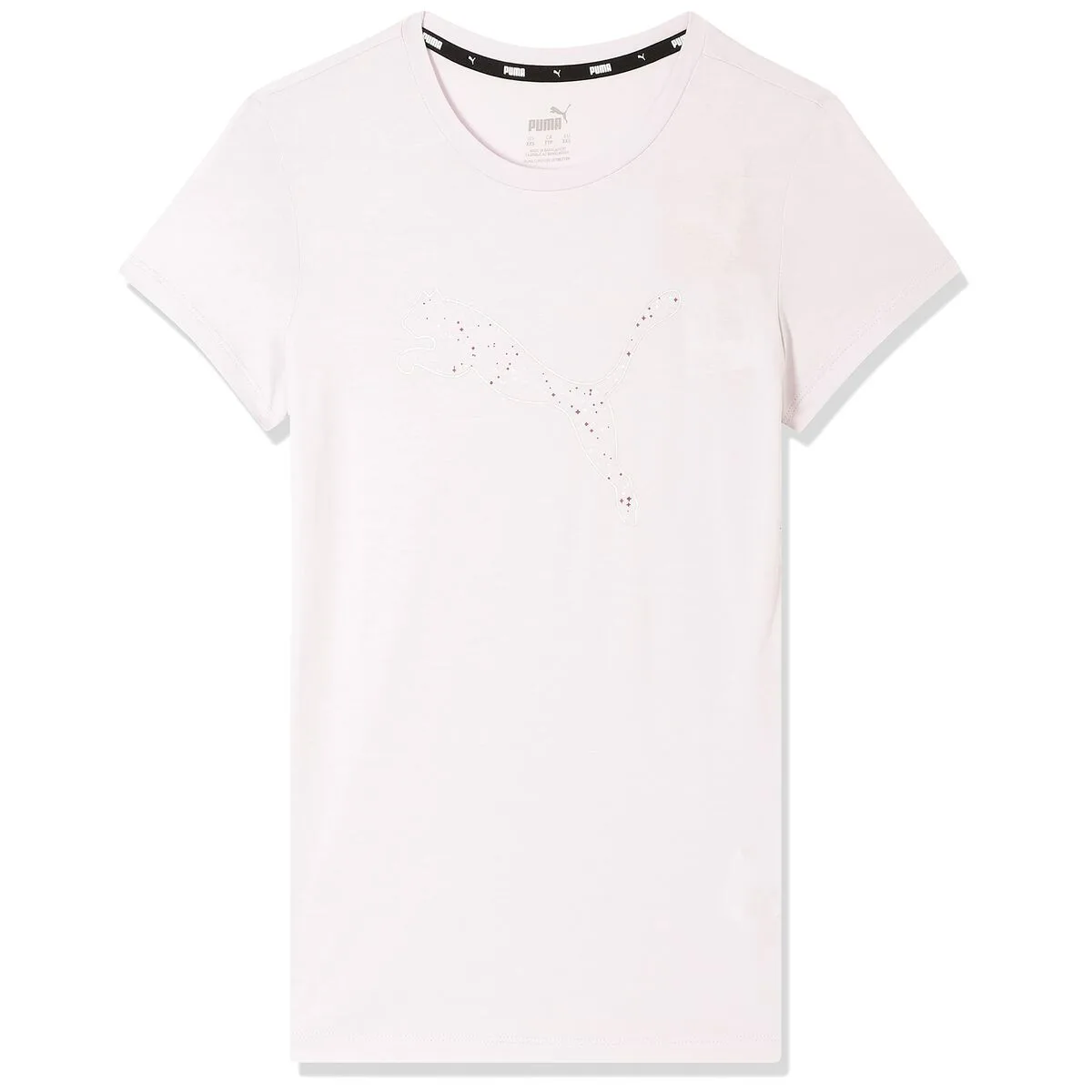 CAMISETA DE MANGA CORTA INFANTIL PUMA POWER GRAPHIC STARDUST NEGRO