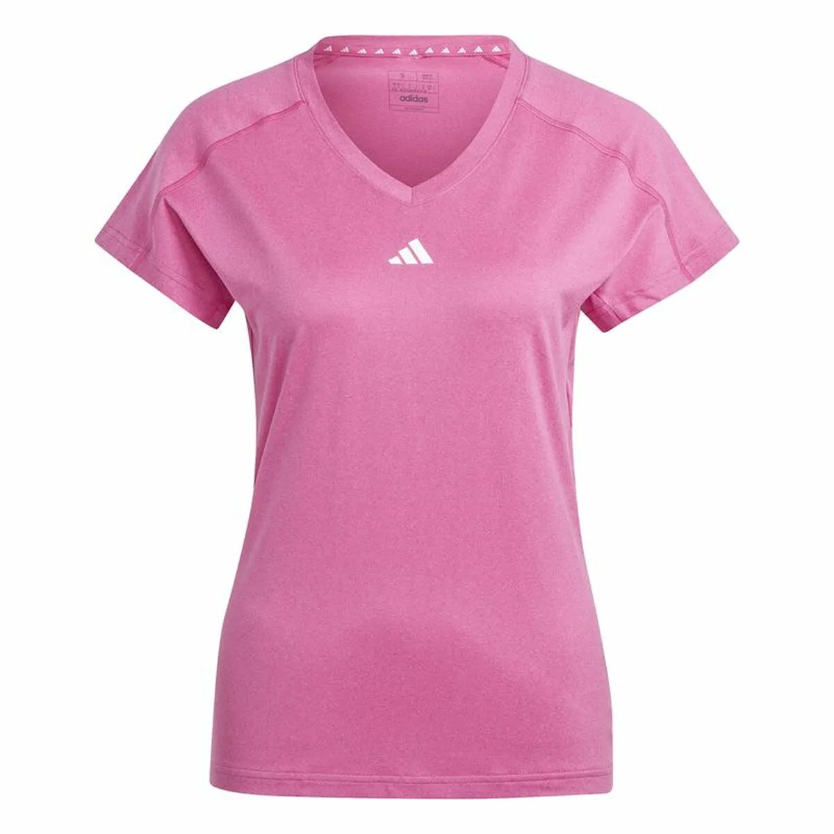 CAMISETA DE MANGA CORTA MUJER ADIDAS ESSENTIALS ROSA LILA
