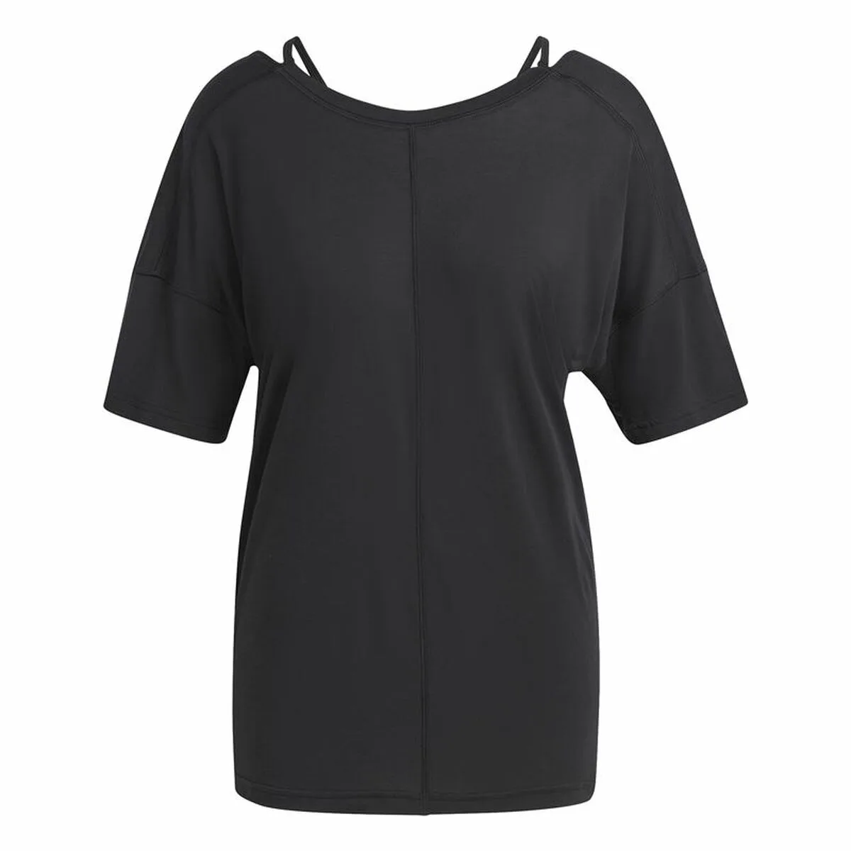 CAMISETA DE MANGA CORTA MUJER ADIDAS STUDIO OVERSIZED NEGRO