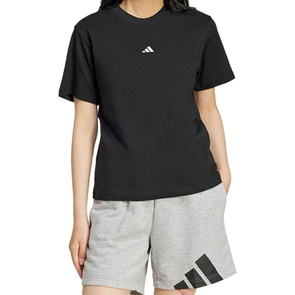 CAMISETA DE MANGA CORTA MUJER ADIDAS W SL SJ T JC5943 NEGRO