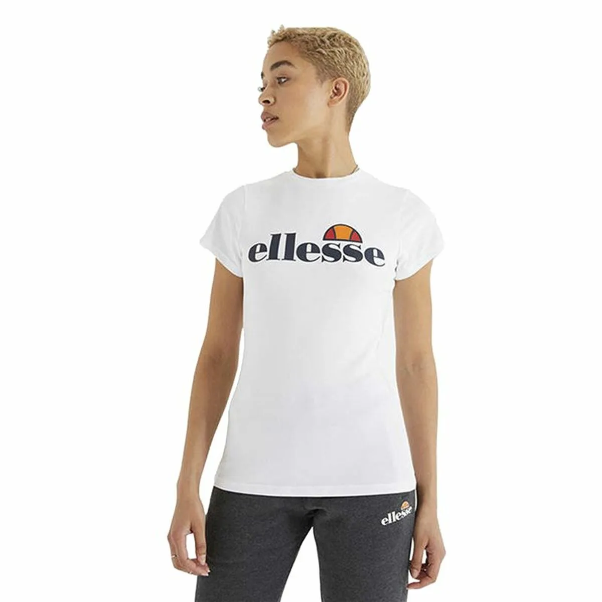 CAMISETA DE MANGA CORTA MUJER ELLESSE HAYES BLANCO