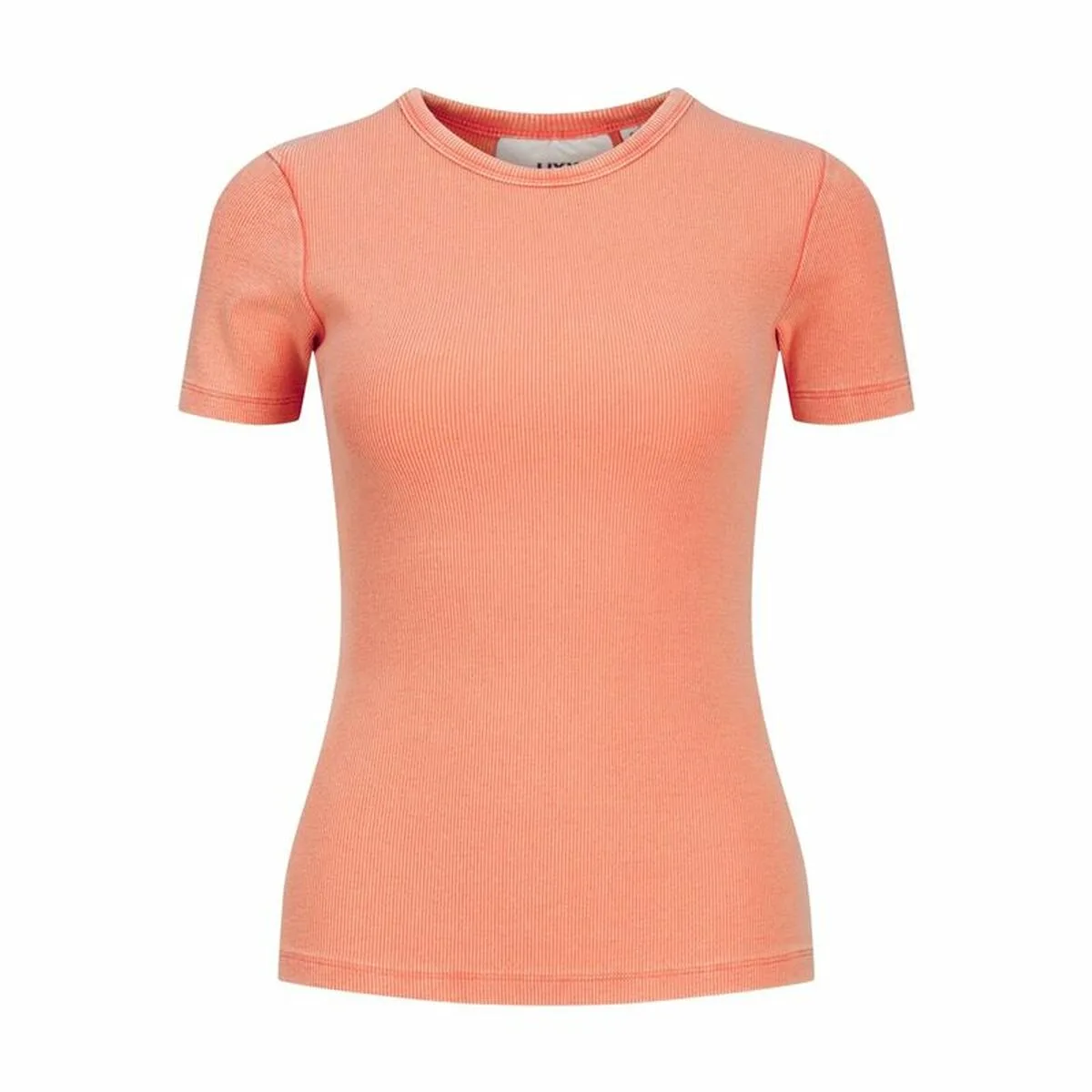 CAMISETA DE MANGA CORTA MUJER JACK & JONES JXFRANKIE WASH SS CORAL