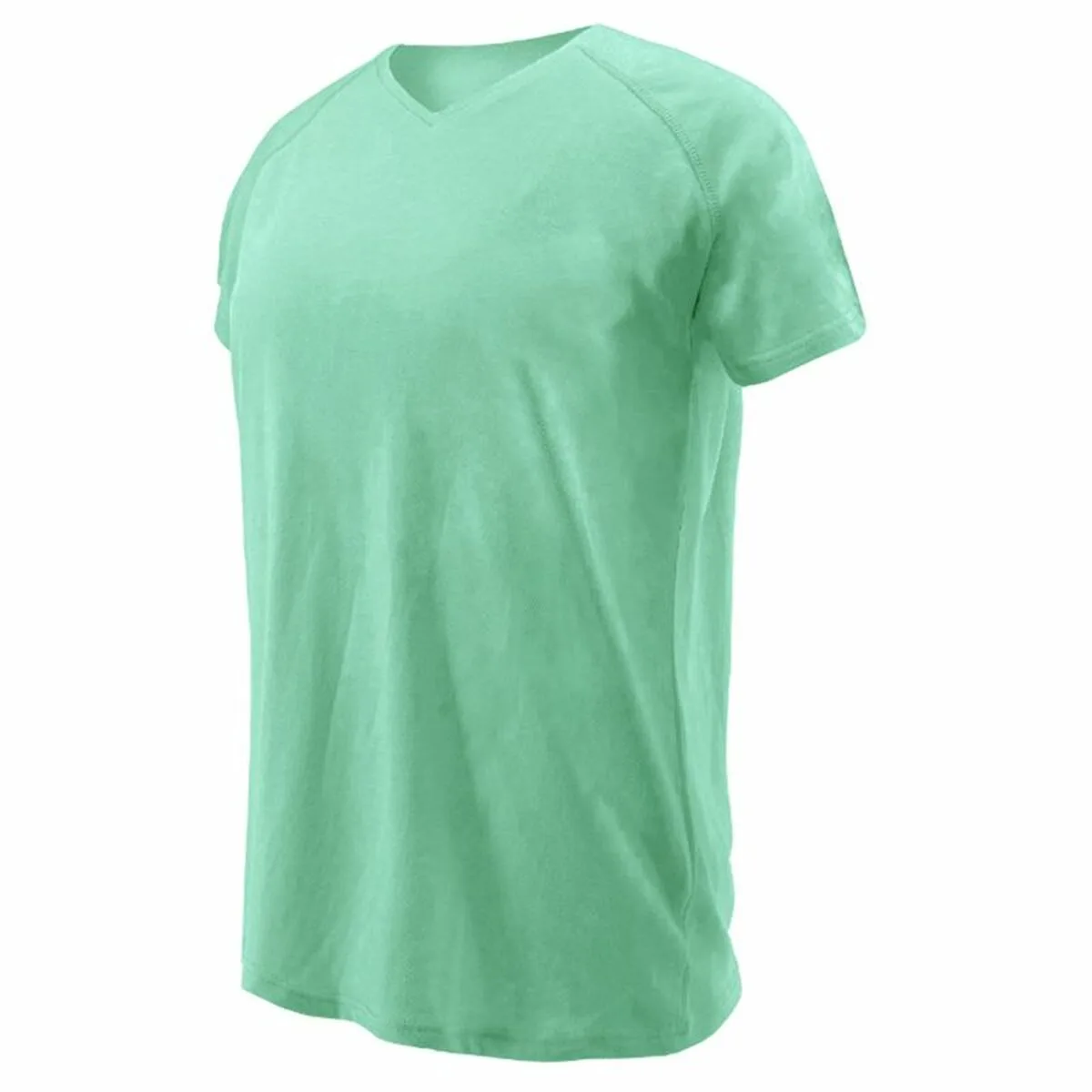 CAMISETA DE MANGA CORTA MUJER JOLUVI CORFU VIGORE MONTAÑA VERDE LIMÓN