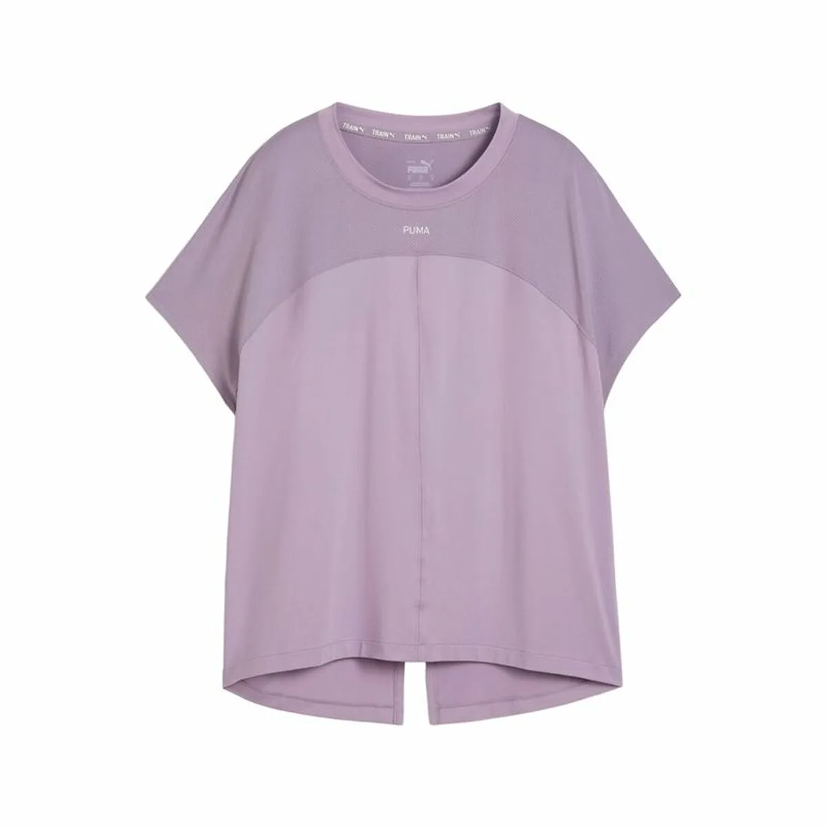 CAMISETA DE MANGA CORTA MUJER PUMA CLOUDSPUN MIX LAVANDA