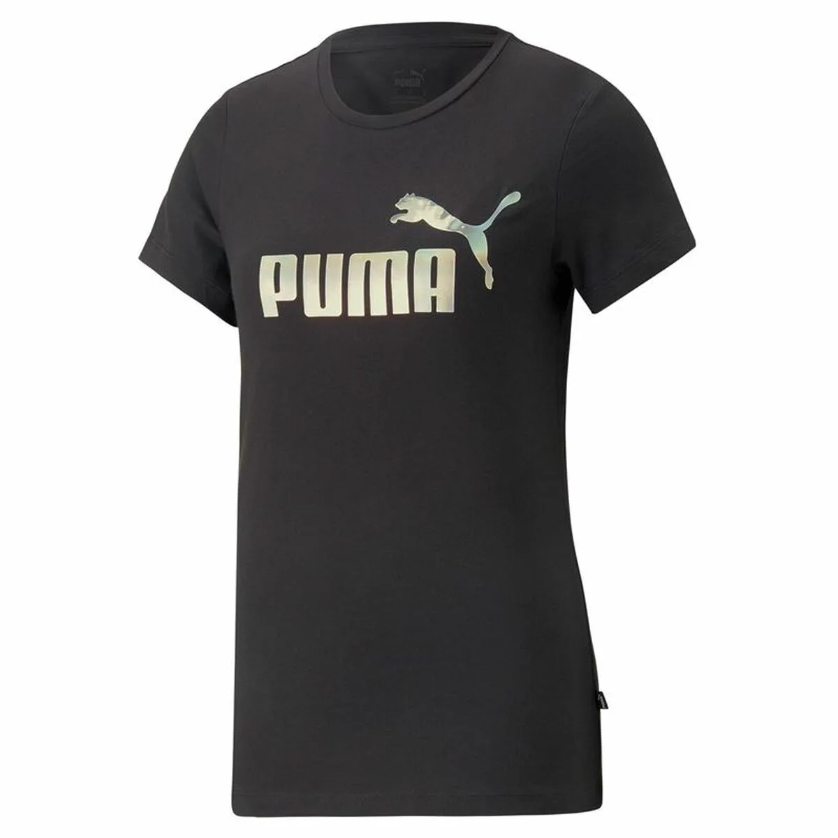 CAMISETA DE MANGA CORTA MUJER PUMA ESSENTIALS+ NOVA SHINE NEGRO