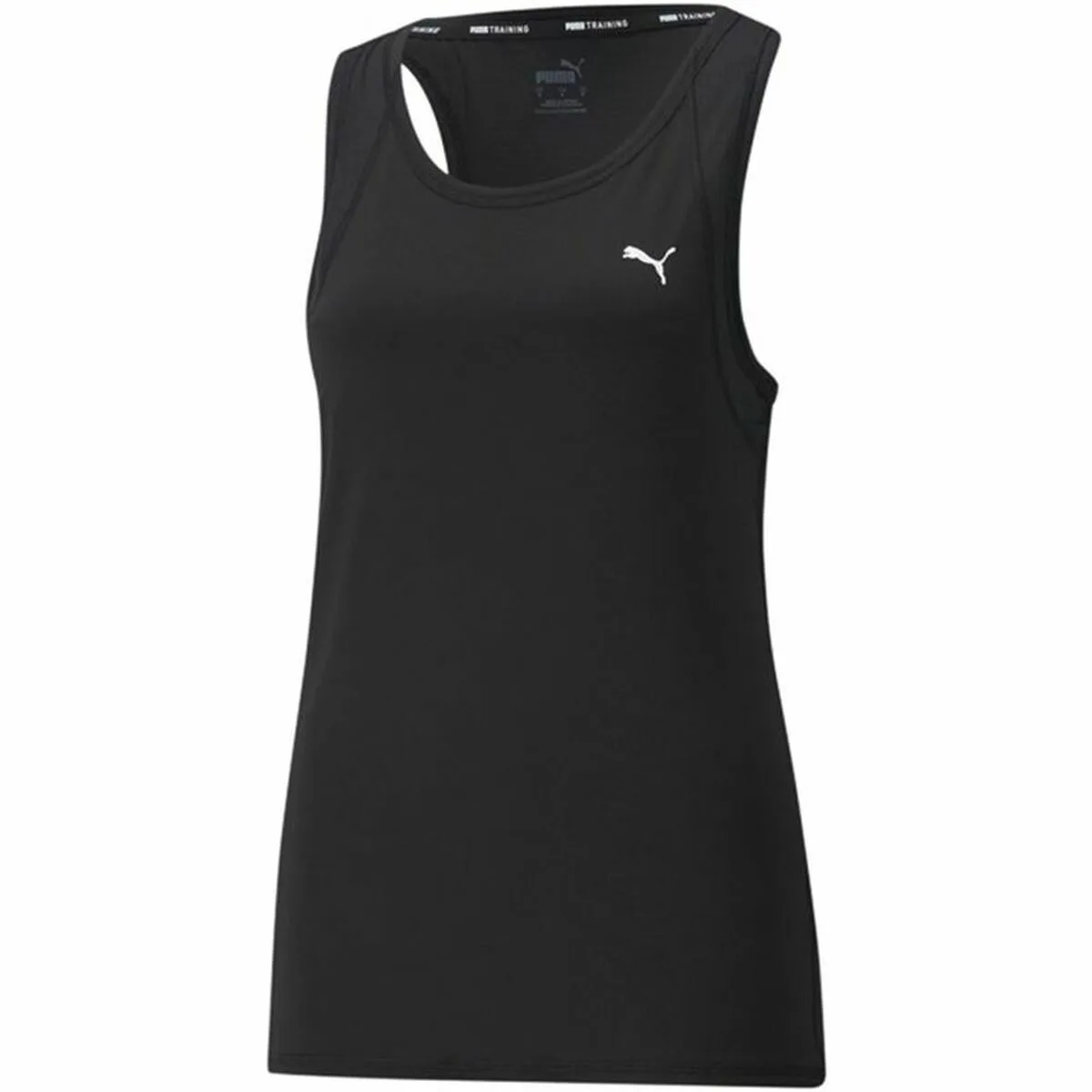 CAMISETA DE MANGA CORTA MUJER PUMA  FAVORITE TANK  NEGRO