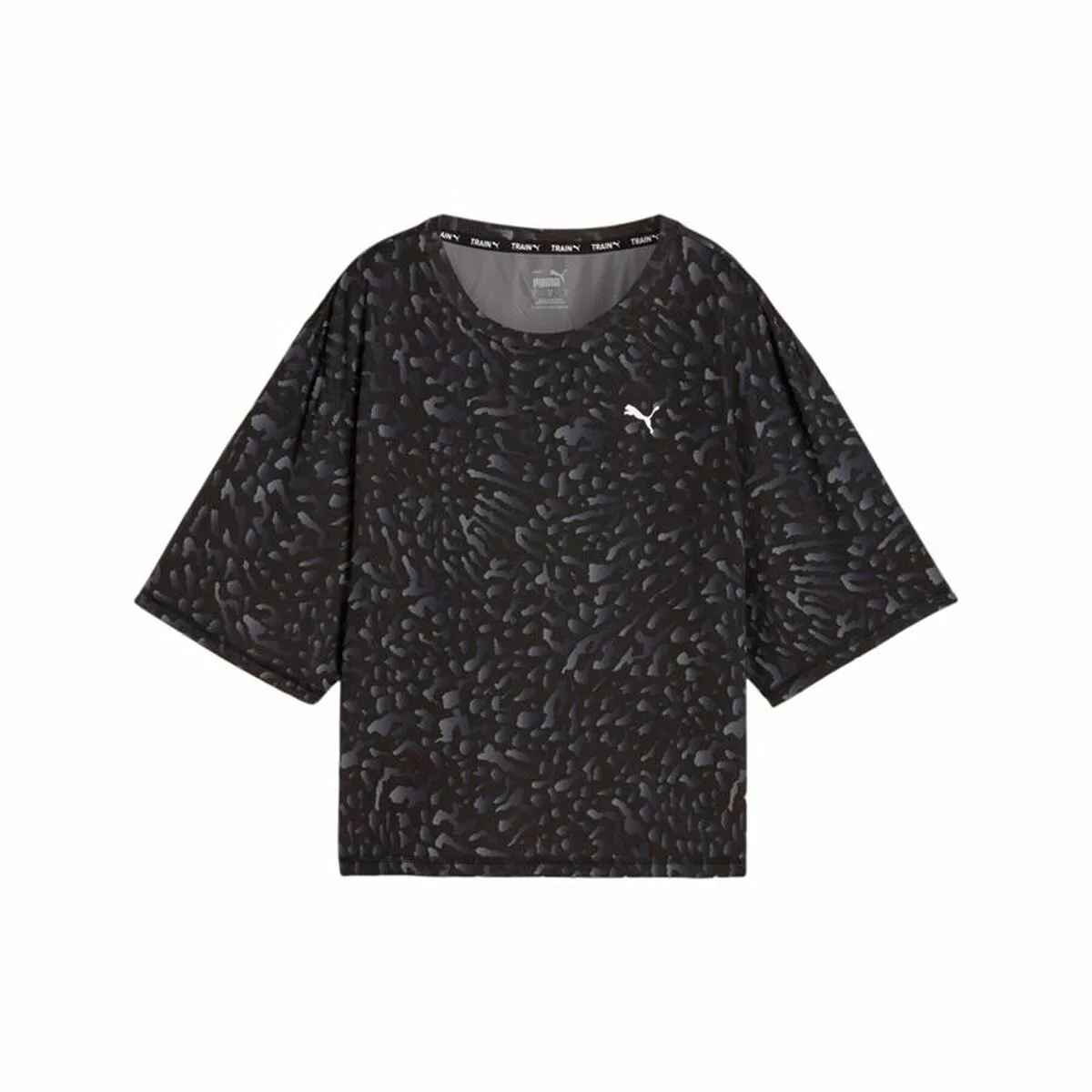 CAMISETA DE MANGA CORTA MUJER PUMA NEGRO