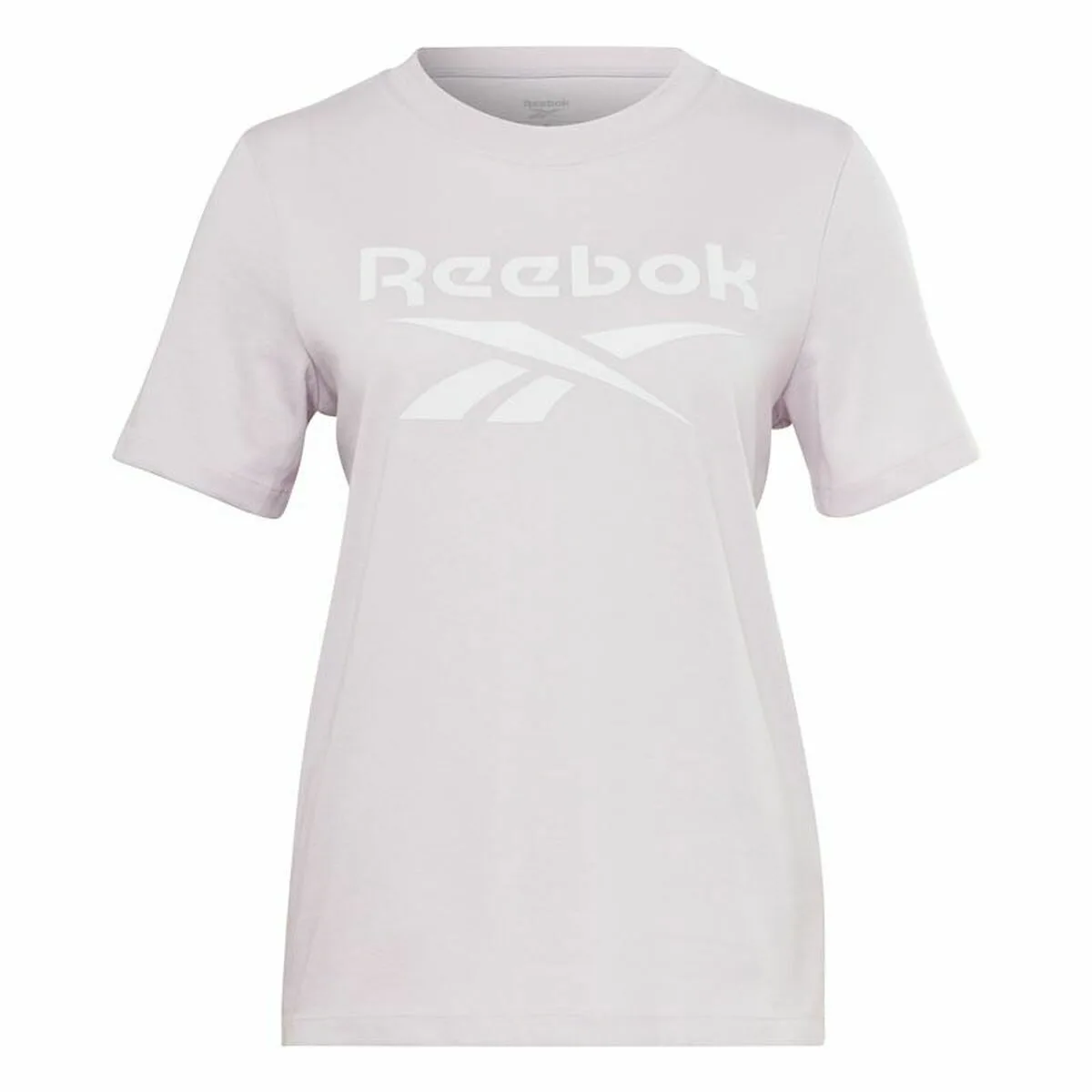 CAMISETA DE MANGA CORTA MUJER REEBOK IDENTITY ROSA CLARO