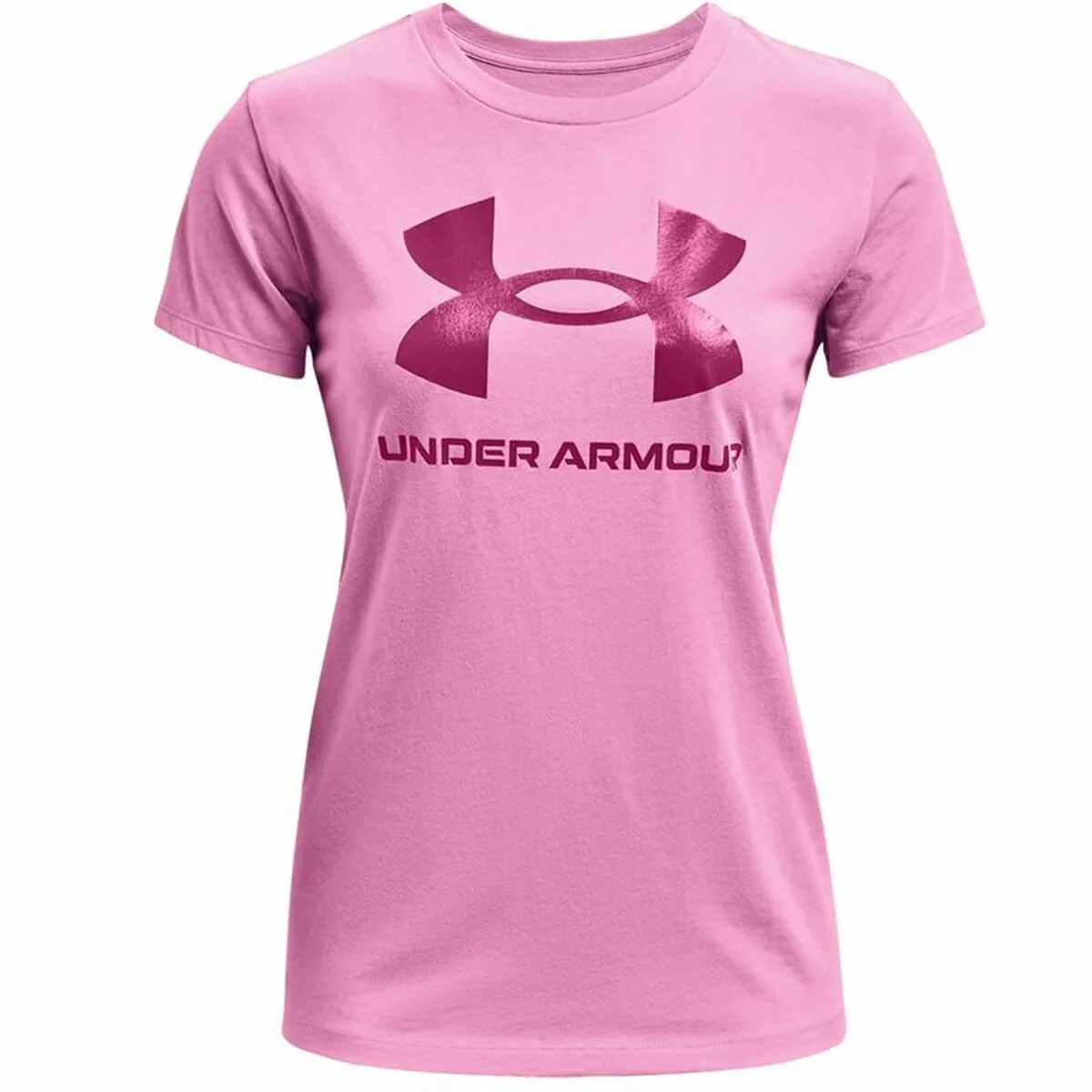 CAMISETA DE MANGA CORTA MUJER UNDER ARMOUR GRAPHIC ROSA