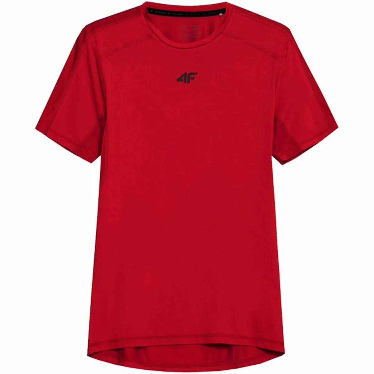 CAMISETA DE MANGA CORTA HOMBRE 4F QUICK-DRYING ROJO