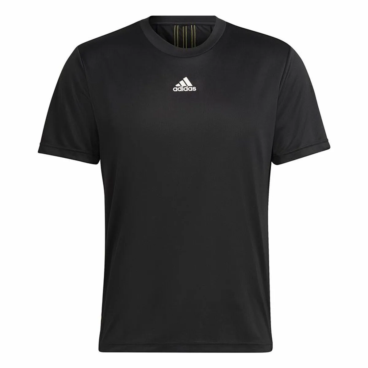 CAMISETA DE MANGA CORTA HOMBRE ADIDAS AEROREADY HIIT BACK NEGRO